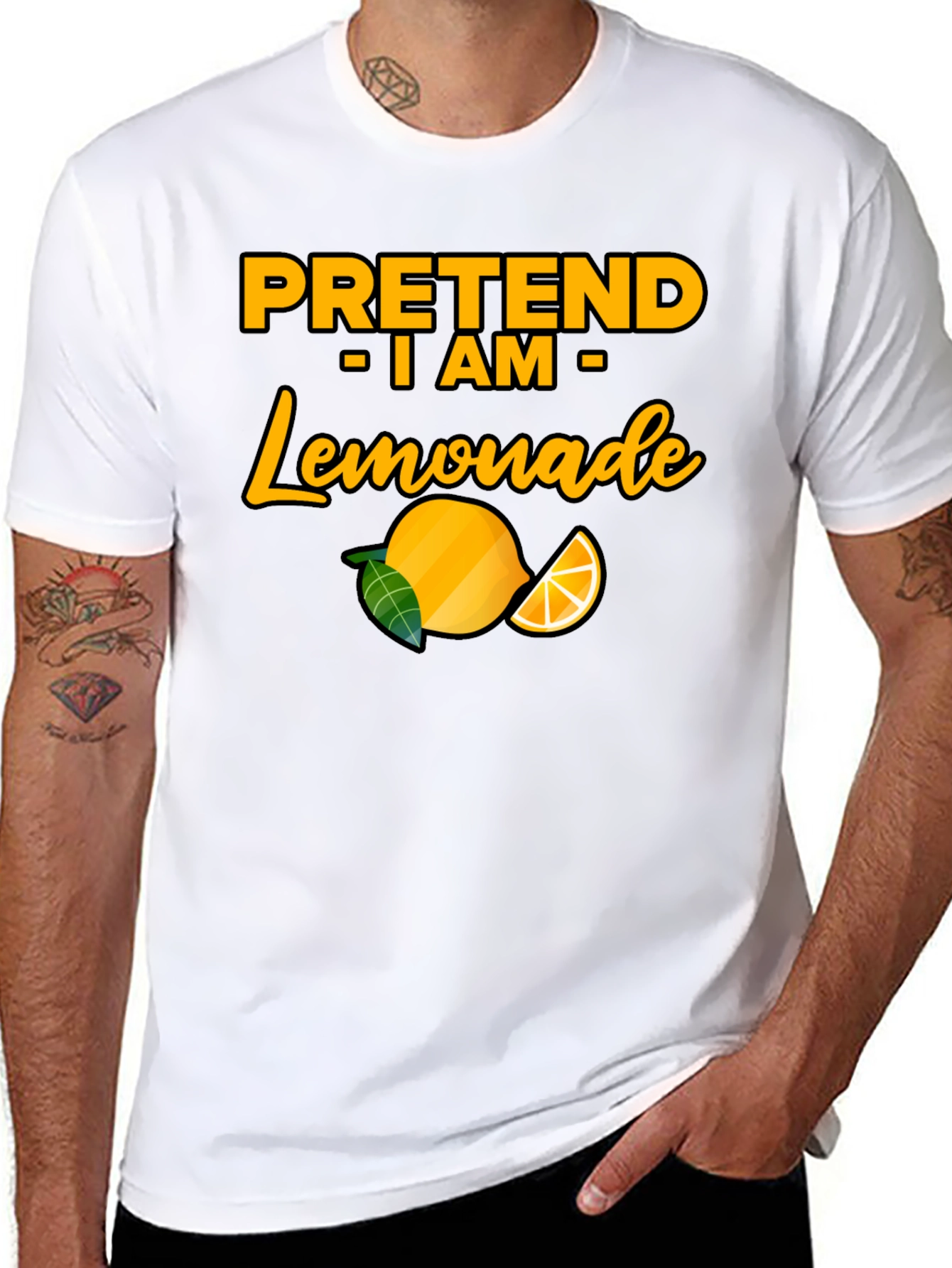Pretend I am Lemonade T-Shirt - Funny Party Tee