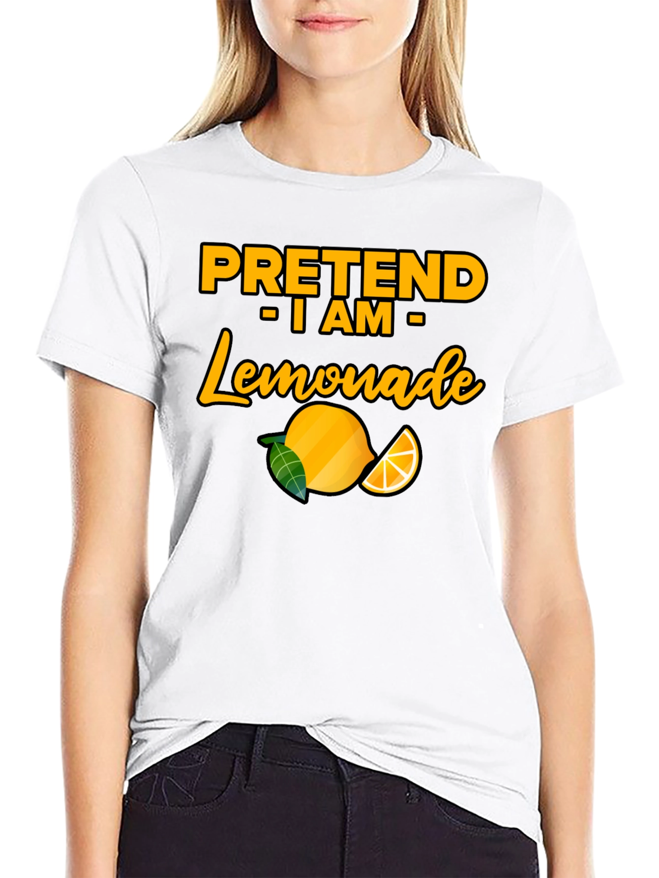Pretend I am Lemonade T-Shirt - Funny Party Tee