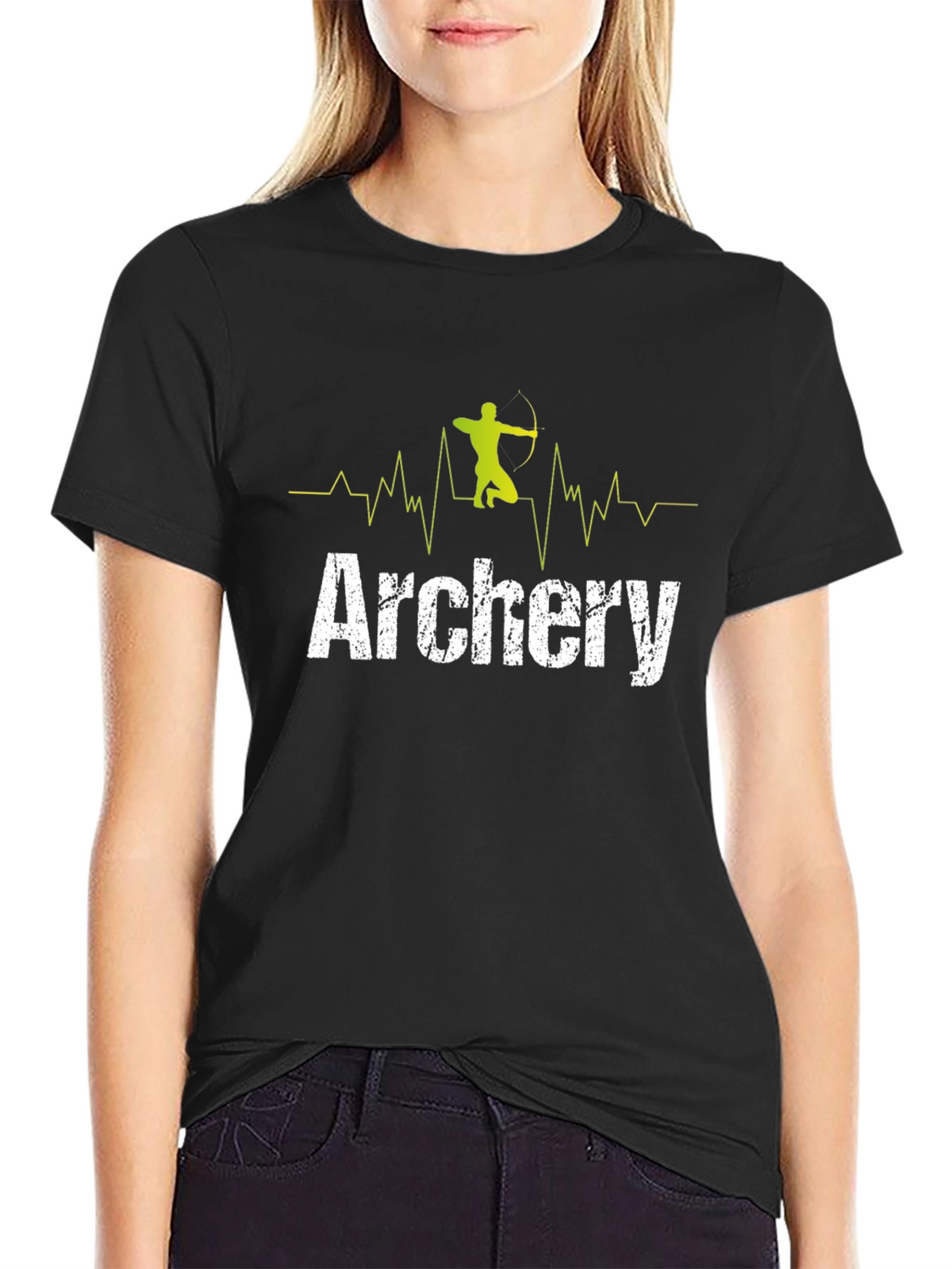 Archery Heartbeat T-Shirt - Archery Lover Tee