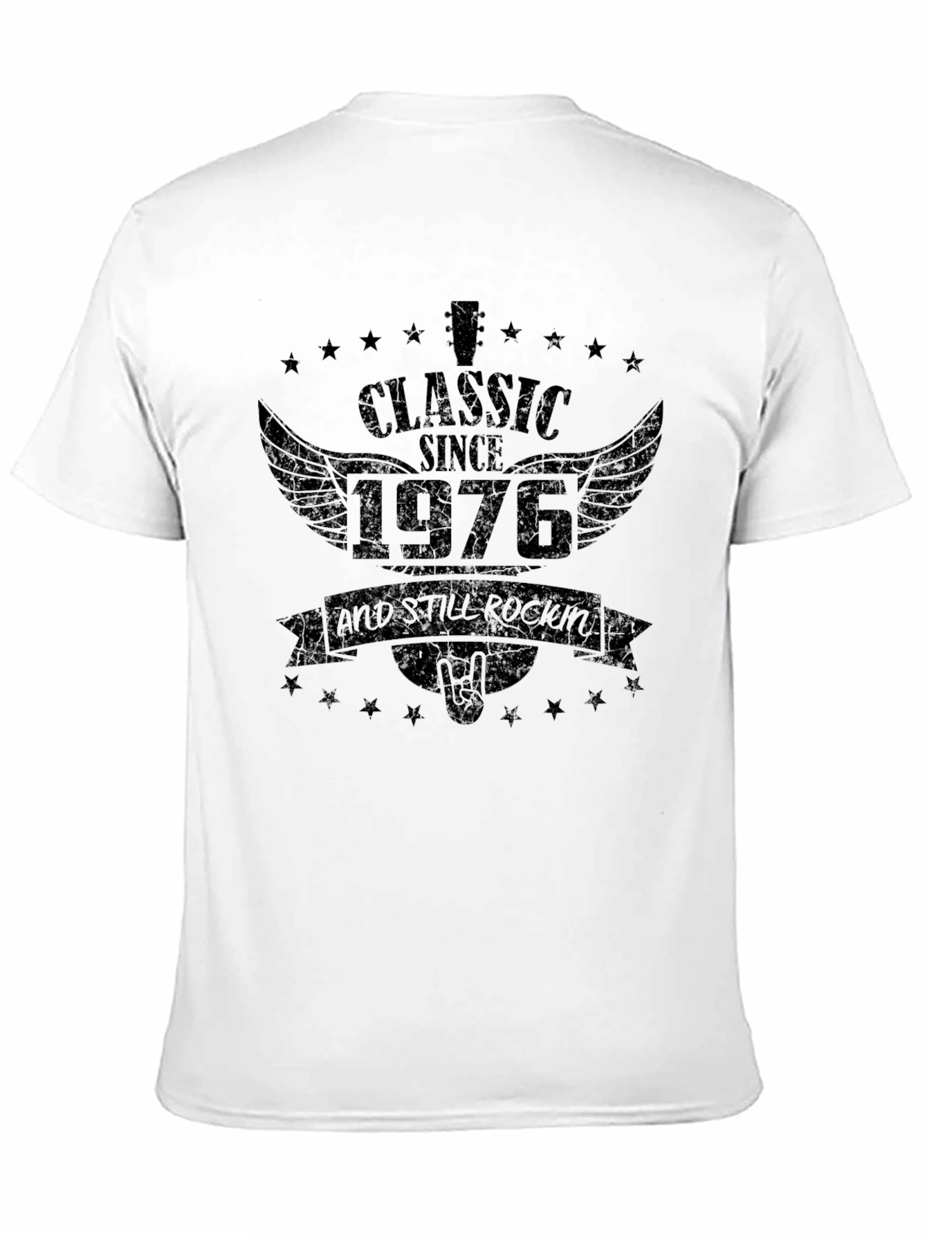 Classic Since 1976 Black Graphic Tee