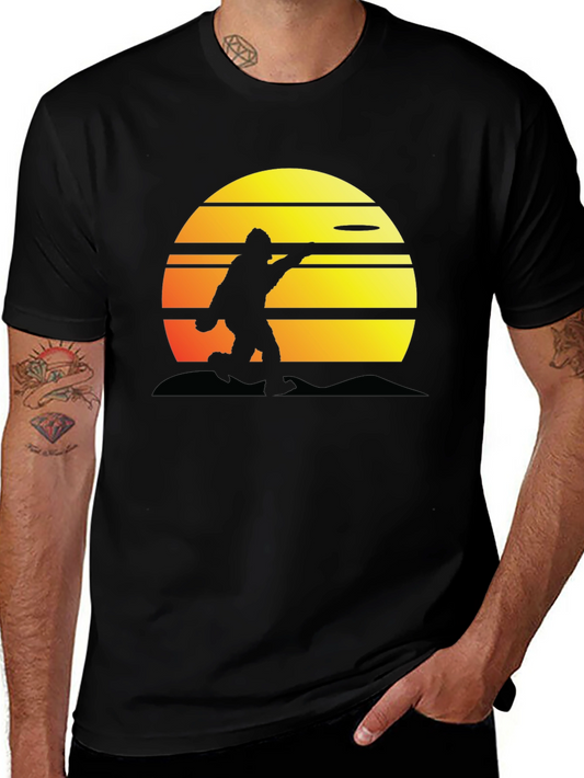 Sasquatch Sunset Frisbee T-Shirt