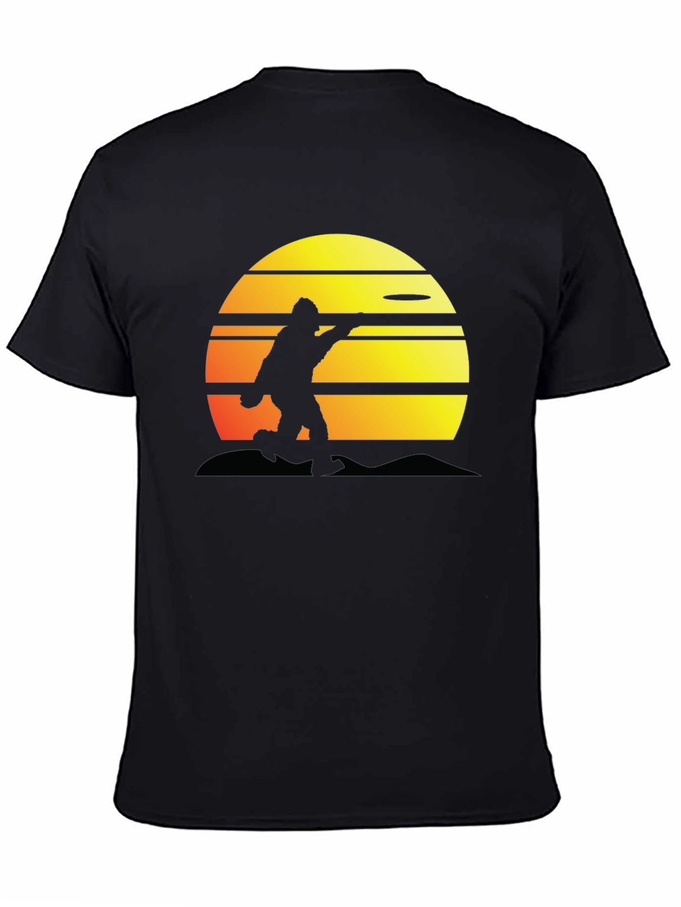 Sasquatch Sunset Frisbee T-Shirt