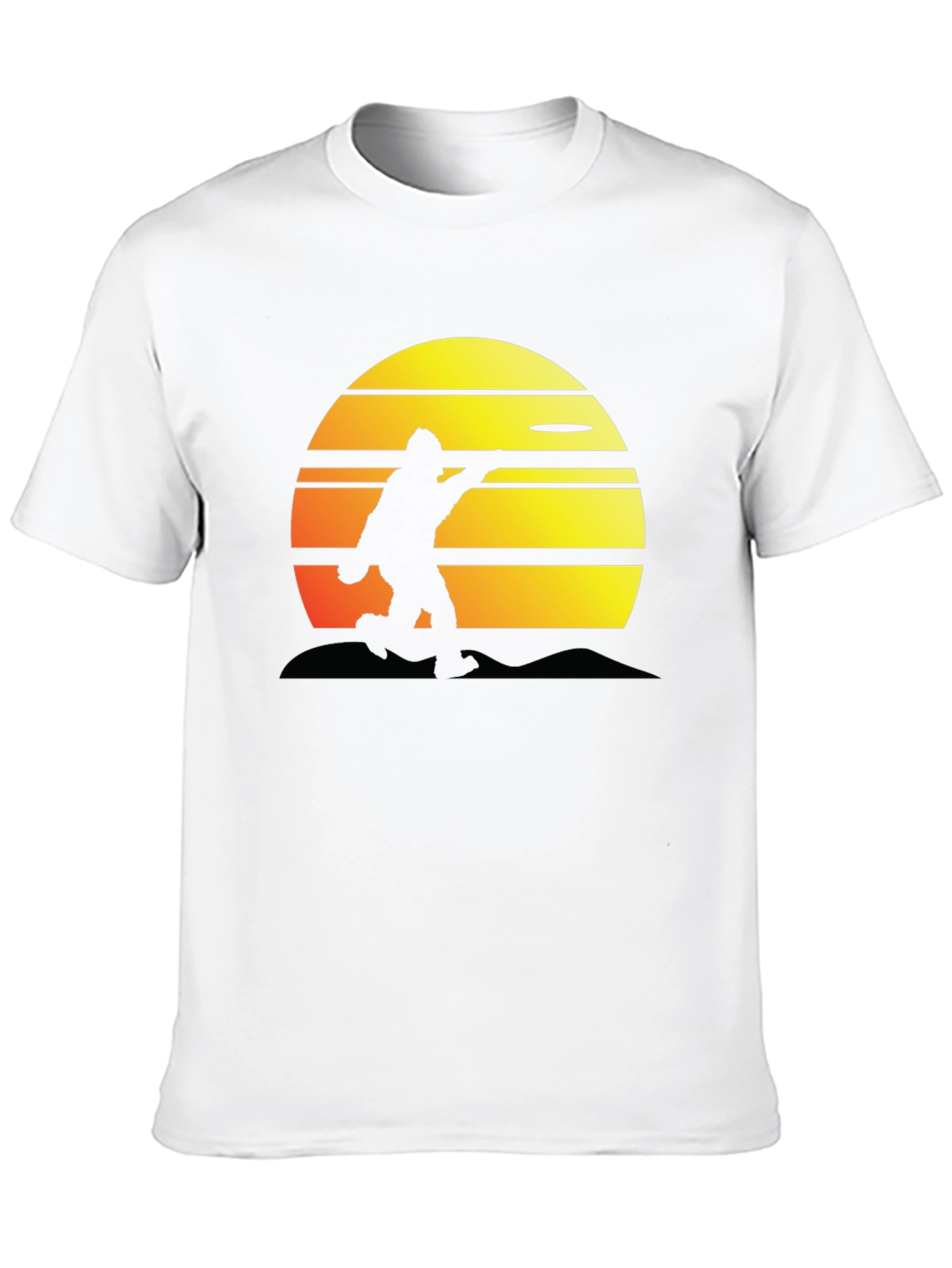 Sasquatch Sunset Frisbee T-Shirt