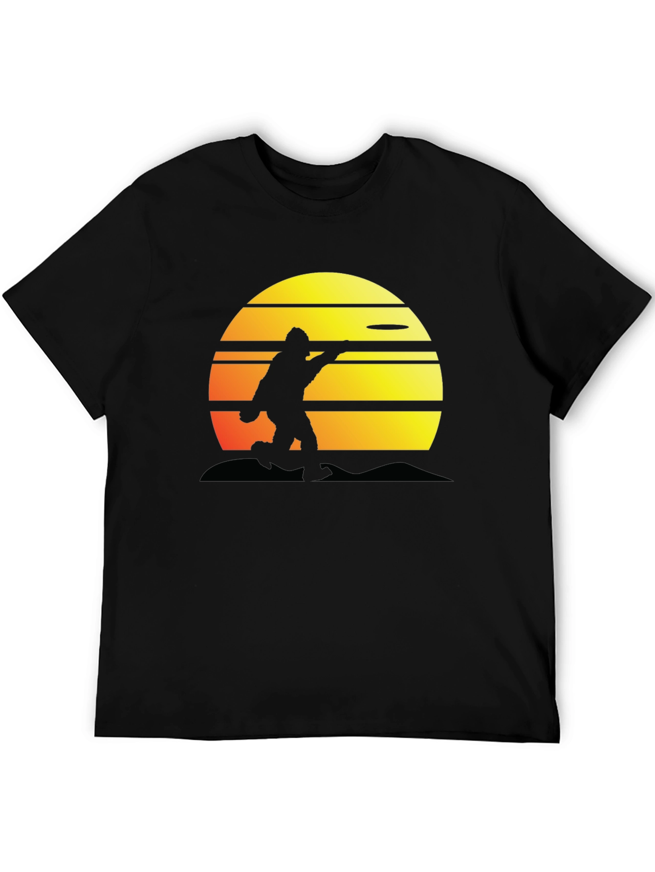 Sasquatch Sunset Frisbee T-Shirt
