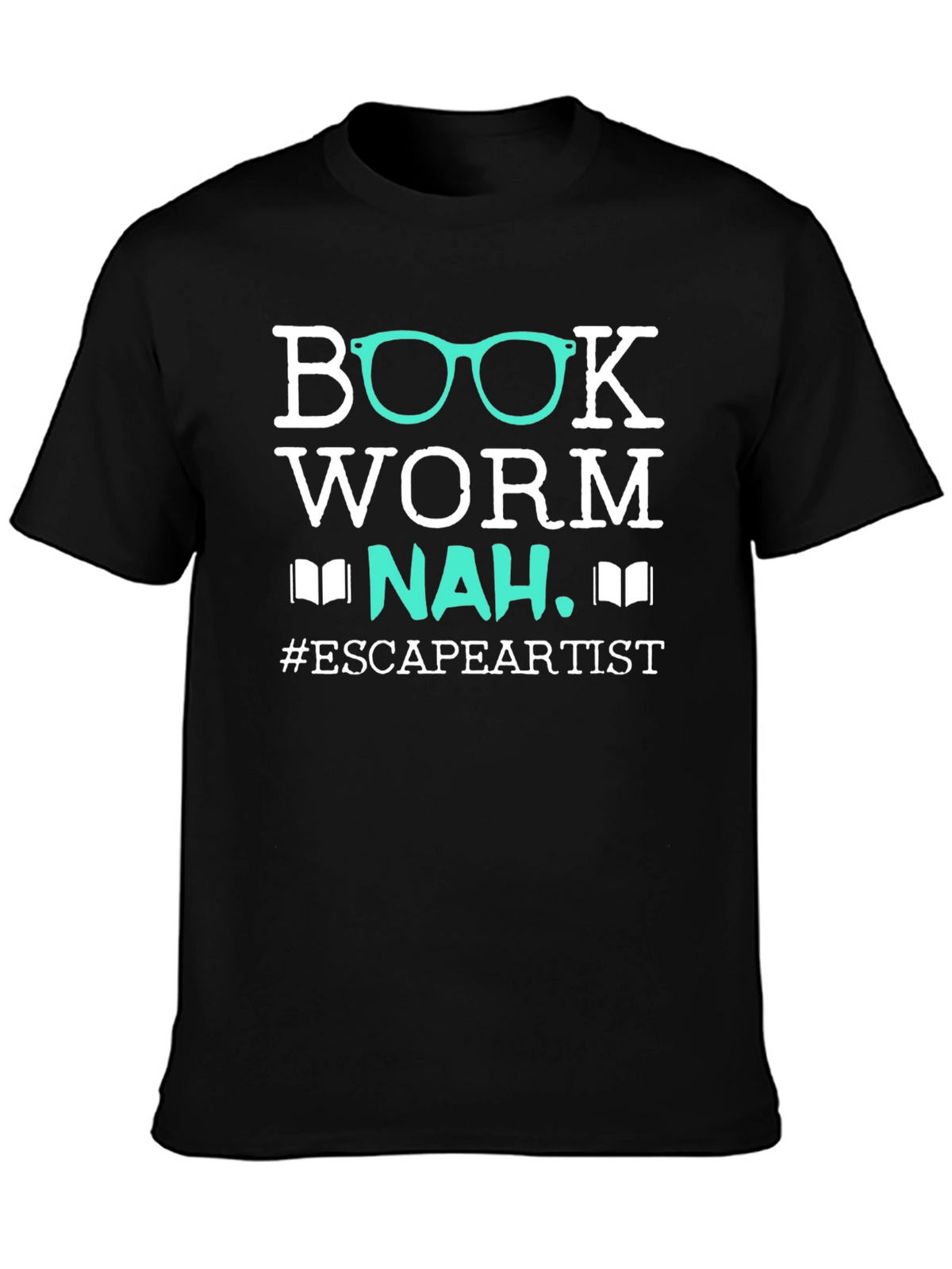 Bookworm Escape Artist Graphic T-Shirt