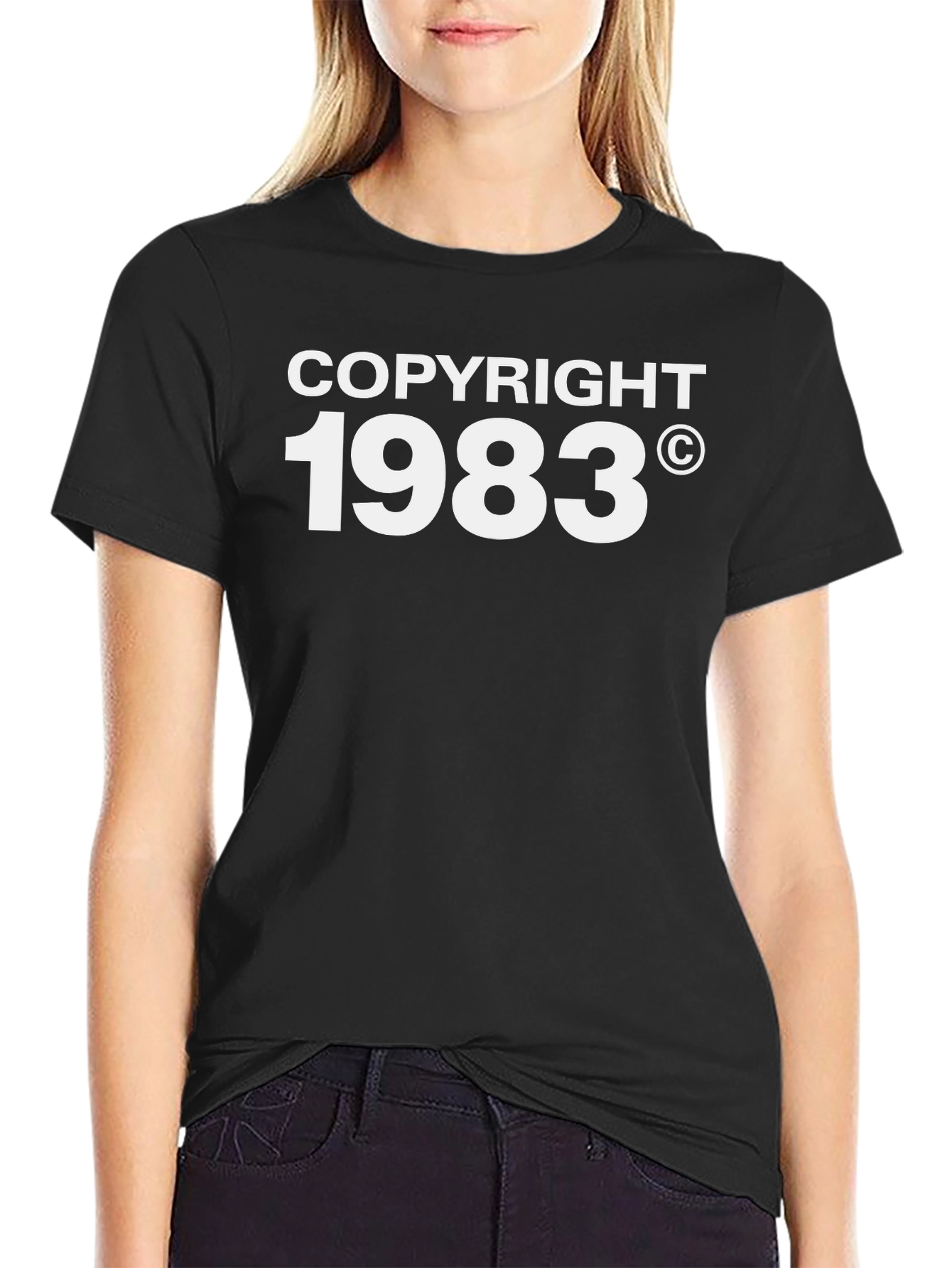 Copyright 1983 Graphic Tee - Retro Style