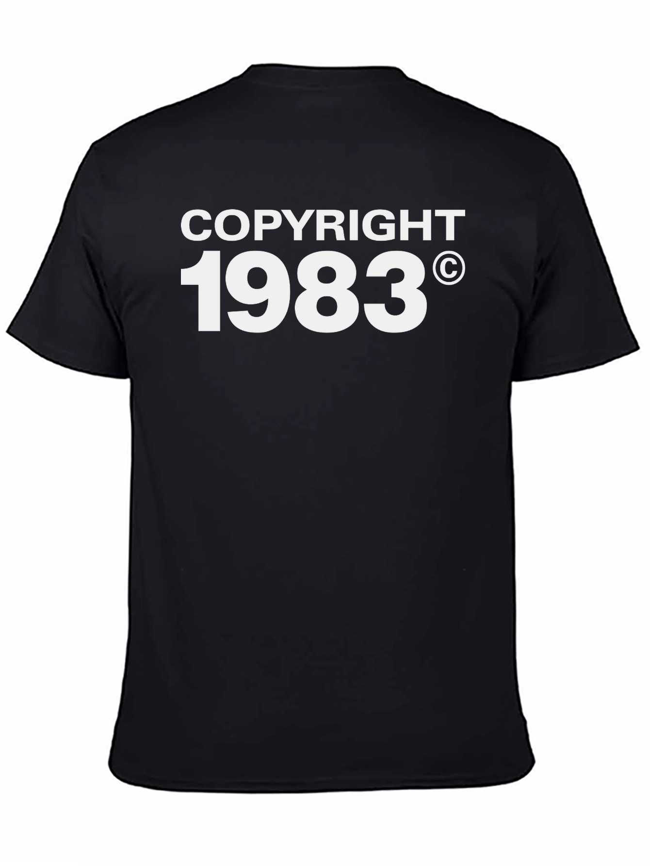 Copyright 1983 Graphic Tee - Retro Style