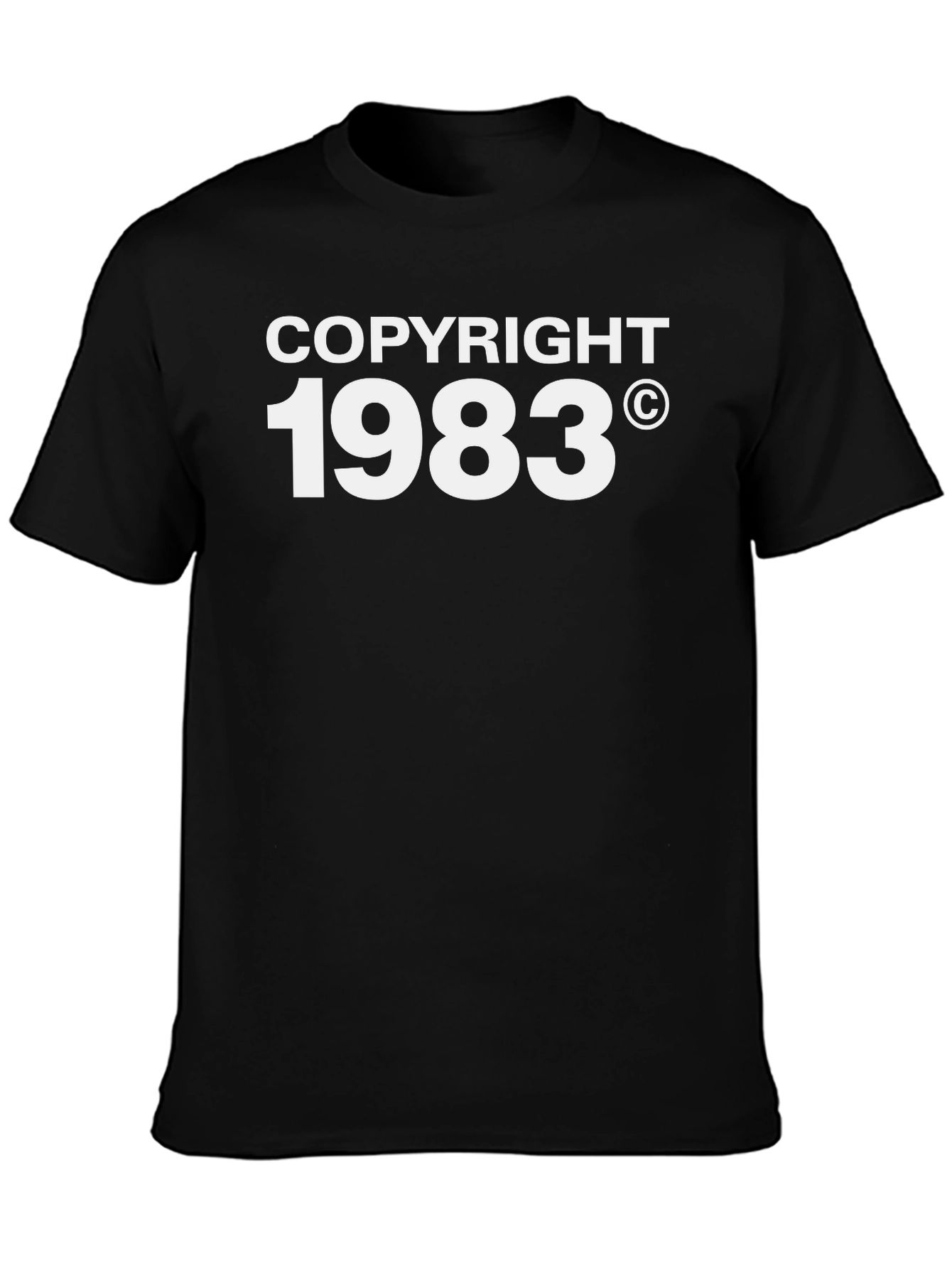 Copyright 1983 Graphic Tee - Retro Style