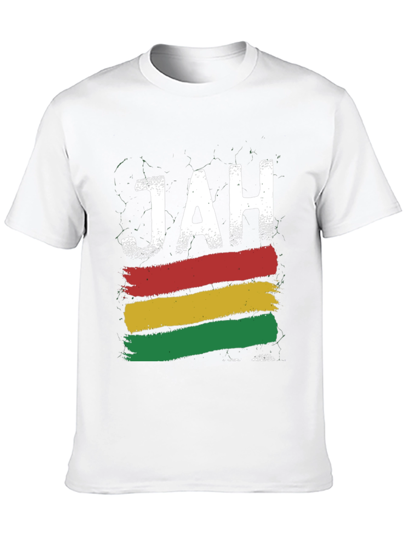 Rasta Jah T-Shirt: Reggae Inspired Graphic Tee
