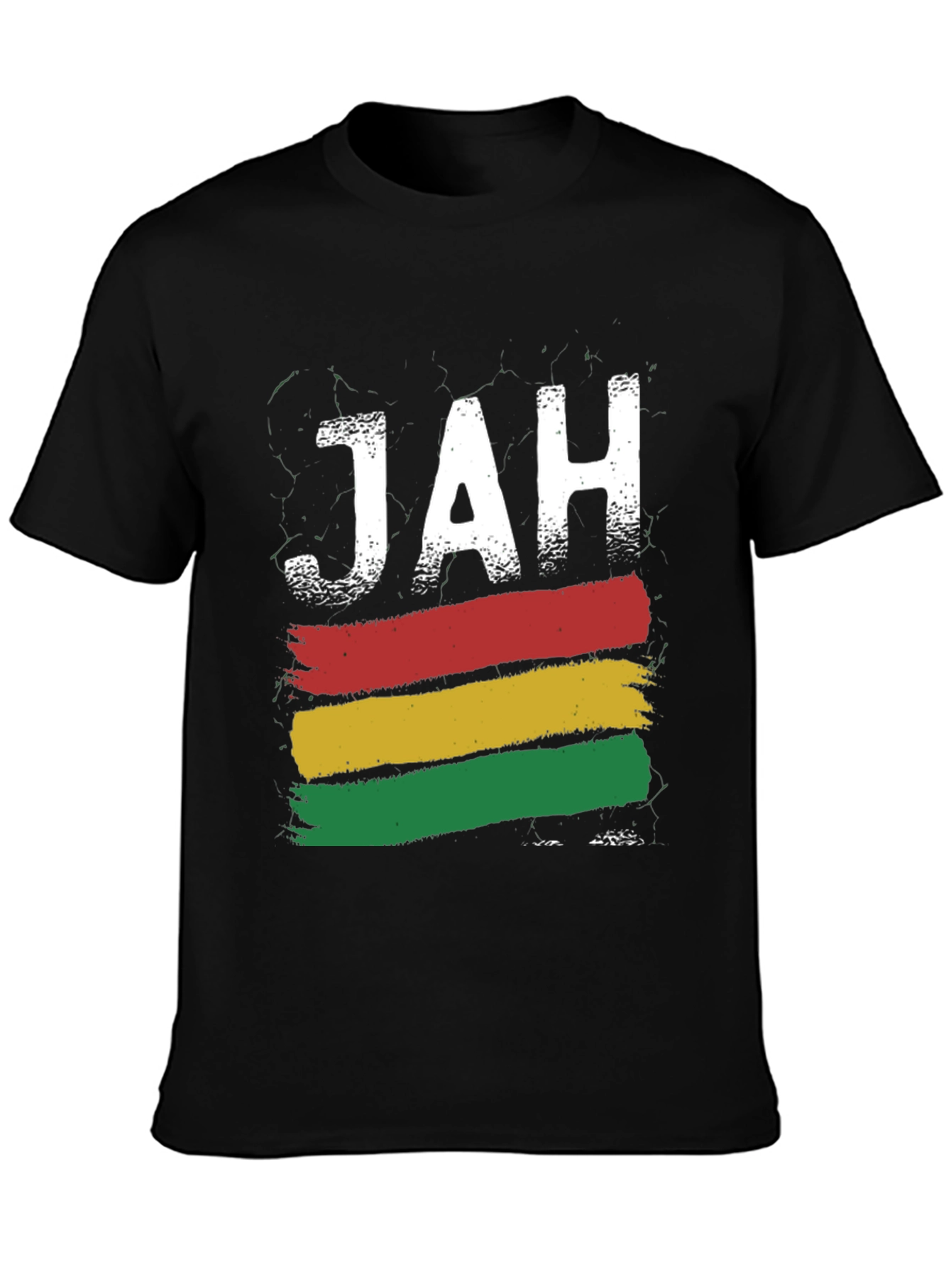 Rasta Jah T-Shirt: Reggae Inspired Graphic Tee