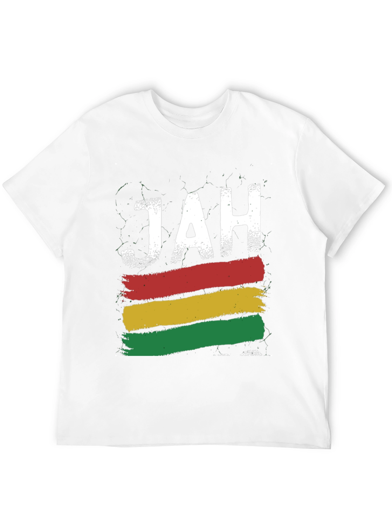 Rasta Jah T-Shirt: Reggae Inspired Graphic Tee