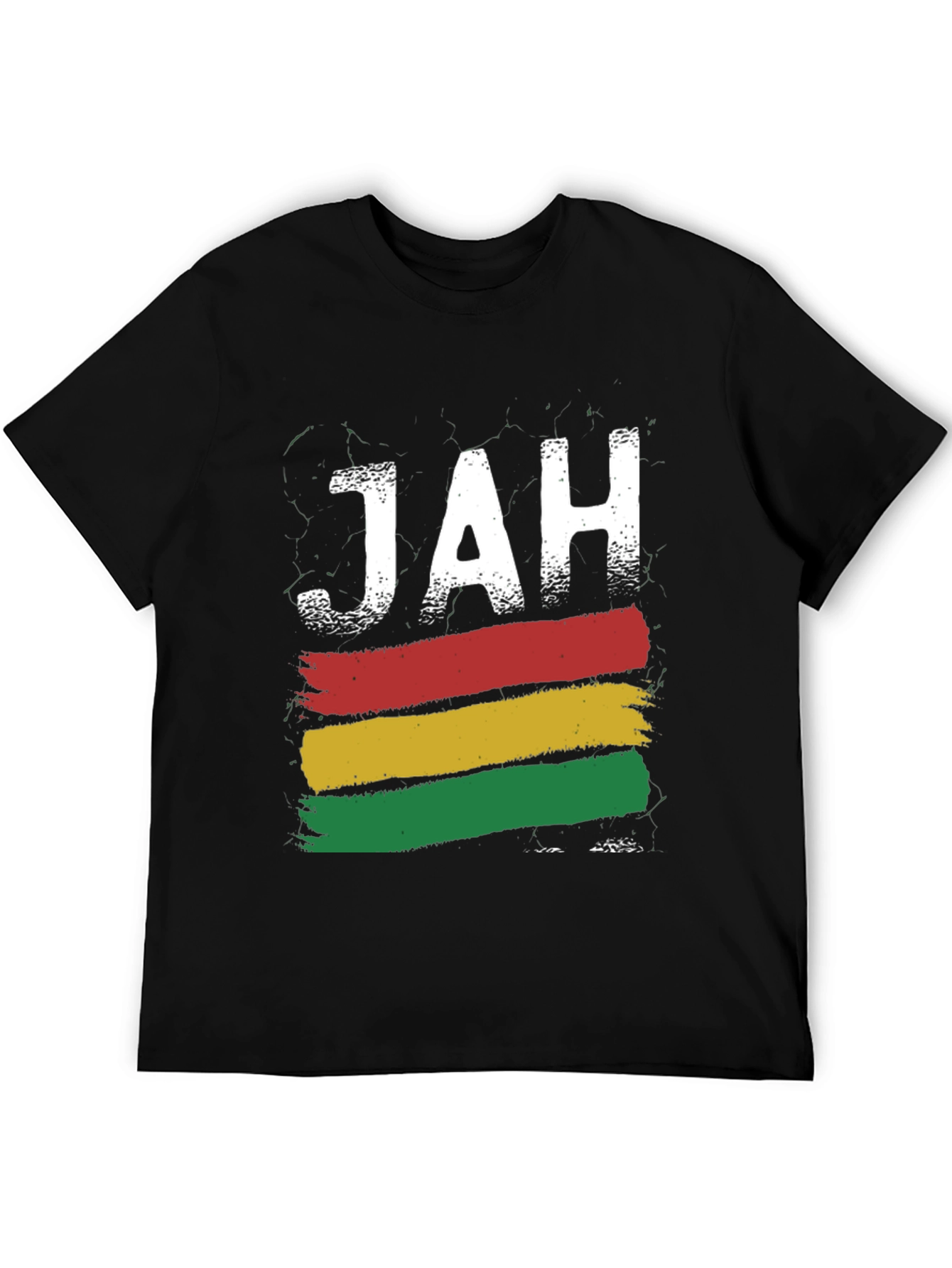 Rasta Jah T-Shirt: Reggae Inspired Graphic Tee