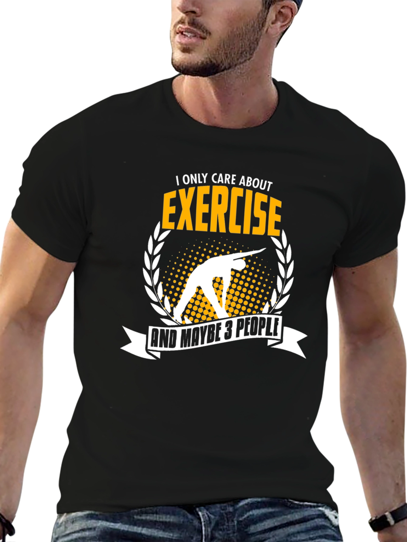 Exercise Lover T-Shirt: Funny Gym Workout Tee