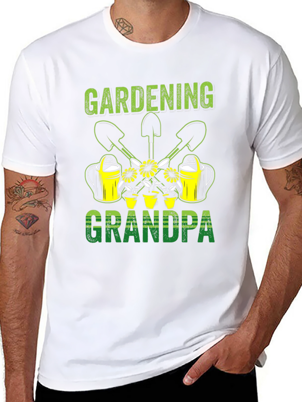Gardening Grandpa T-Shirt - Gardener Gift