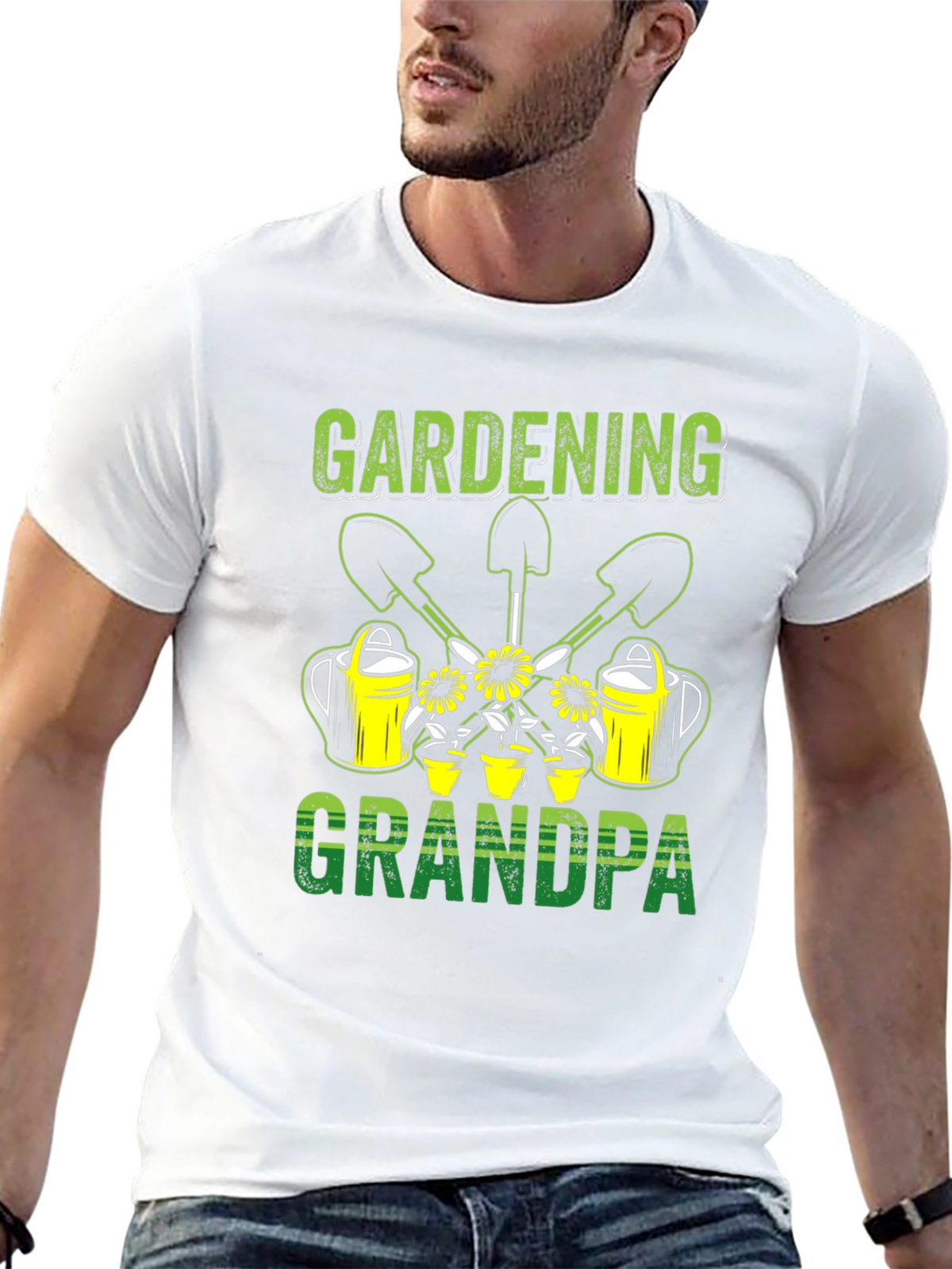 Gardening Grandpa T-Shirt - Gardener Gift
