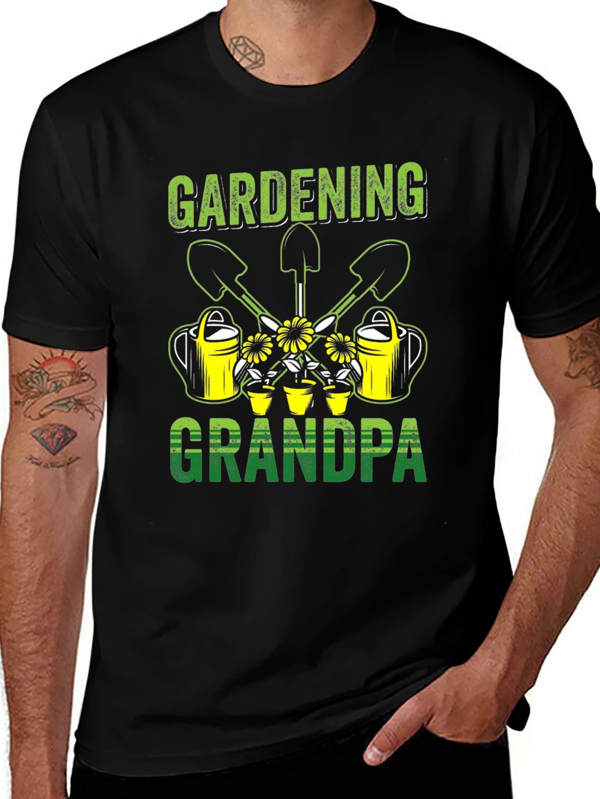 Gardening Grandpa T-Shirt - Gardener Gift