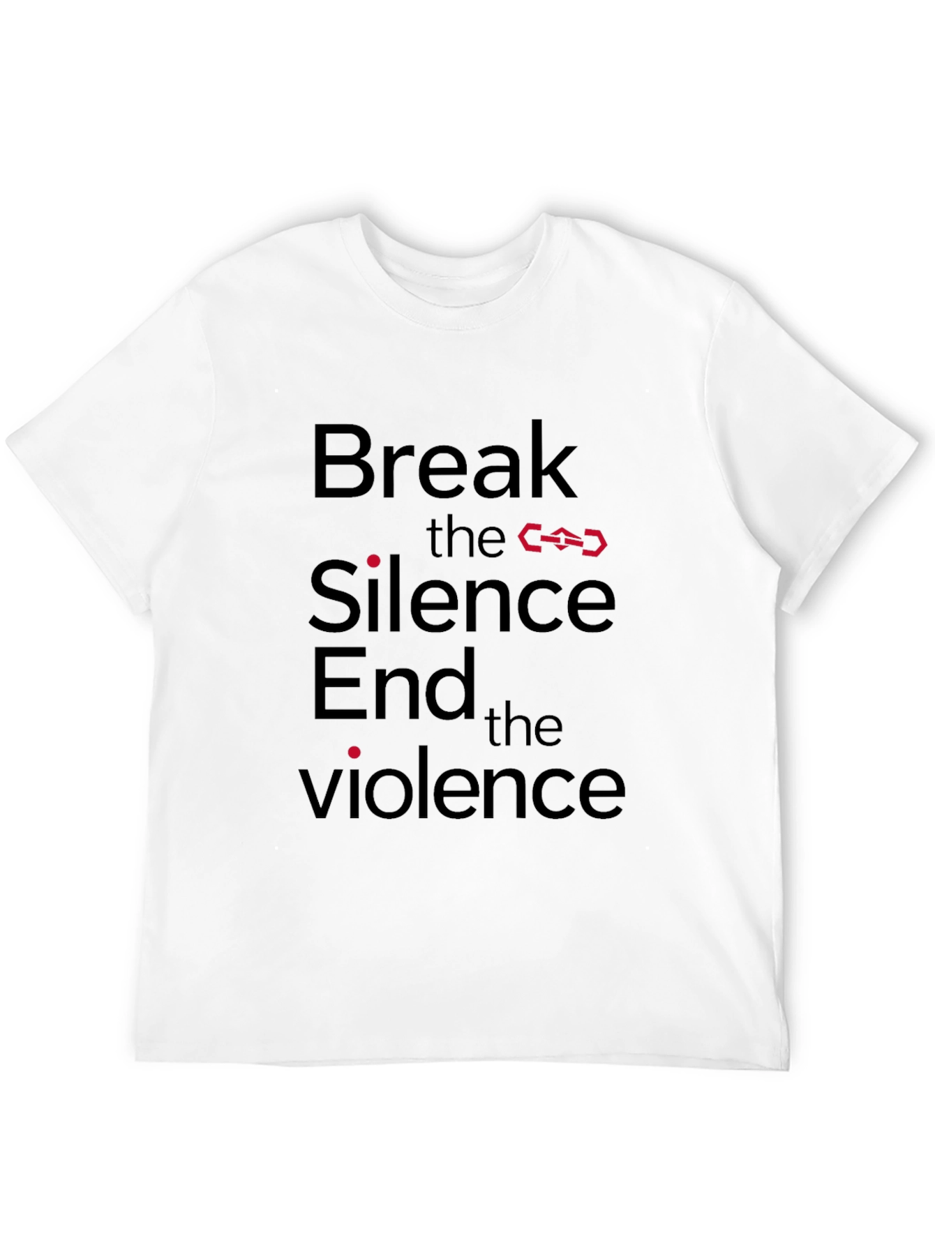 Break the Silence Graphic Tee - End Violence