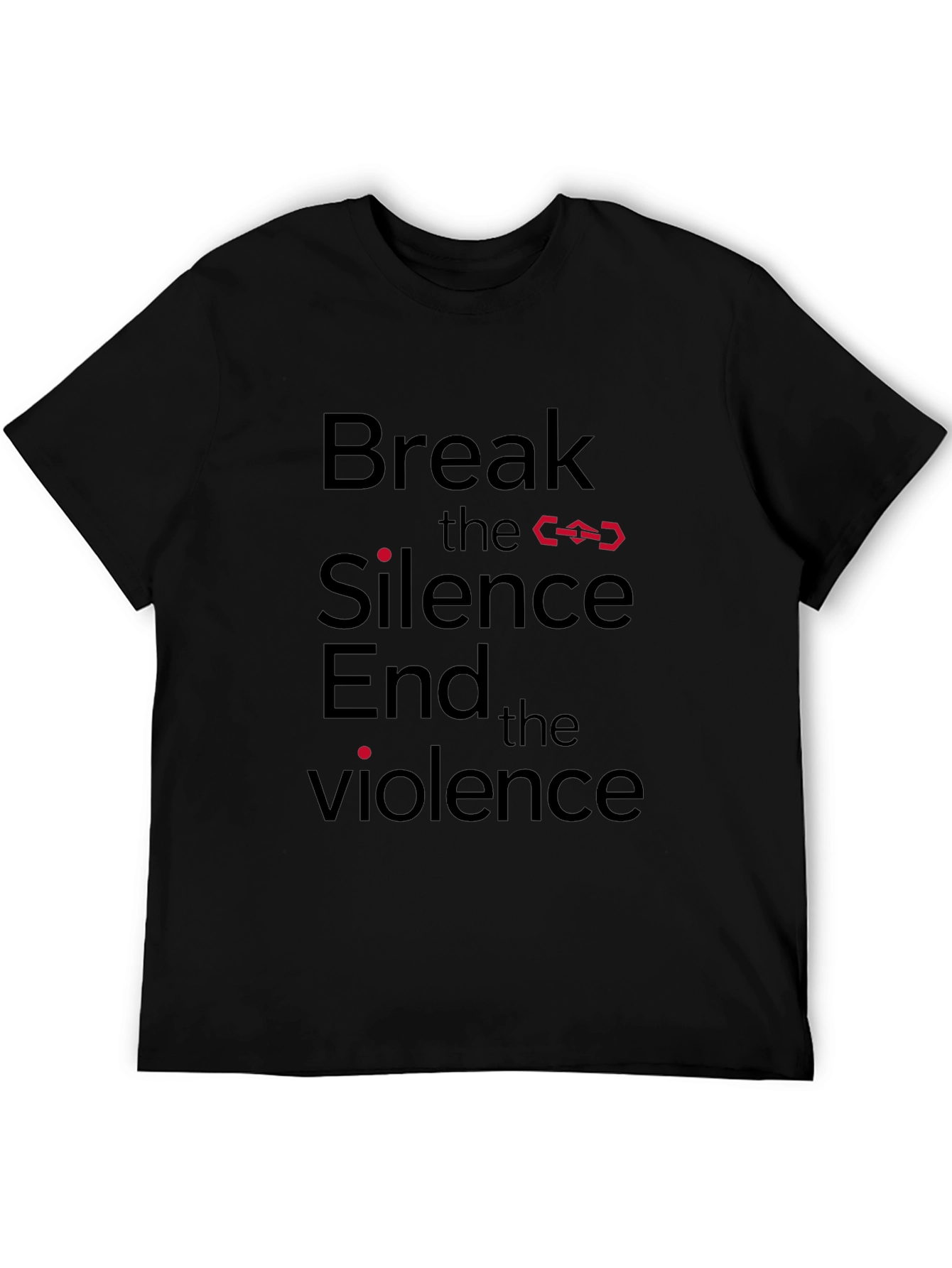 Break the Silence Graphic Tee - End Violence