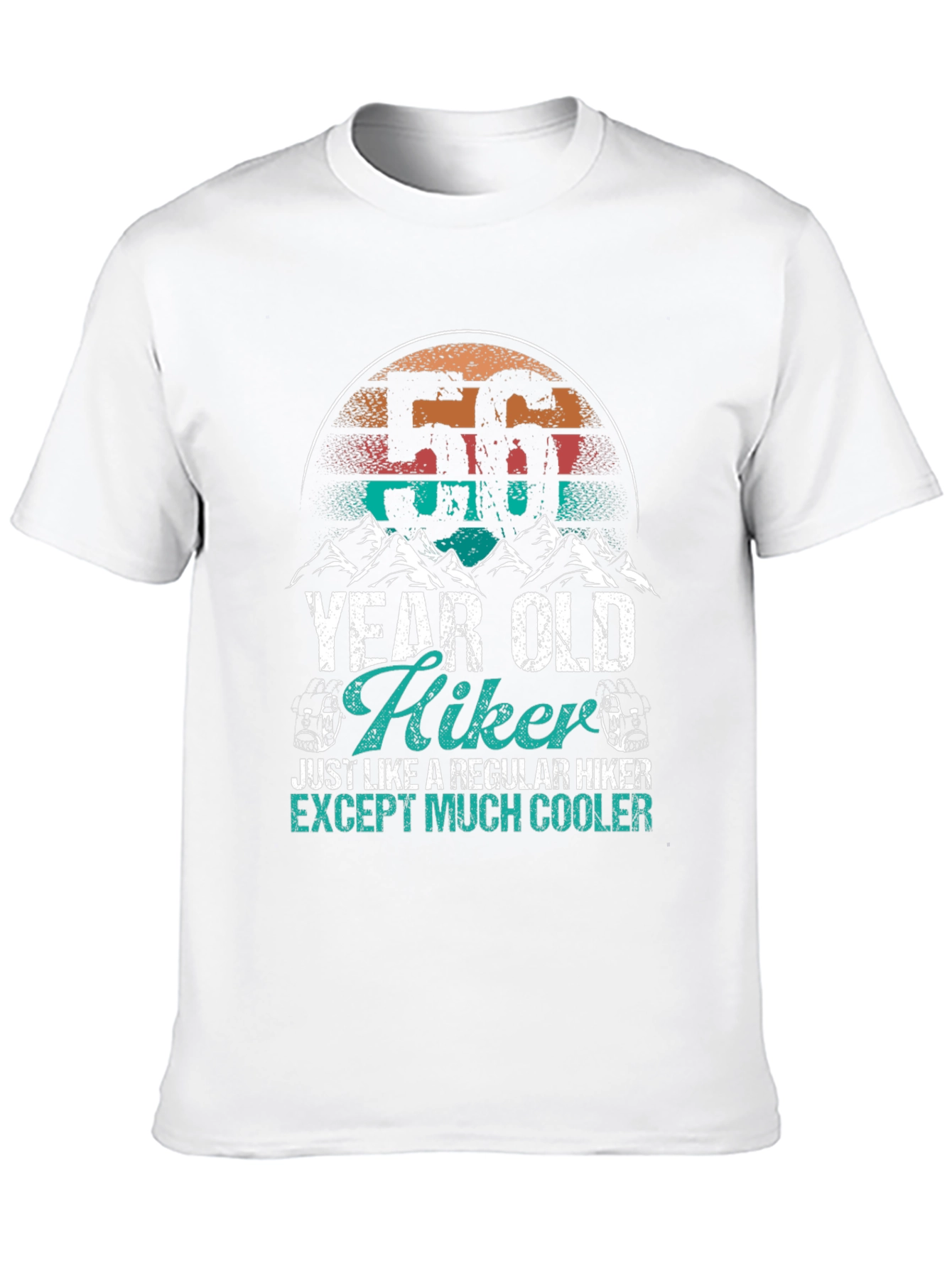 56 Year Old Hiker Graphic Tee