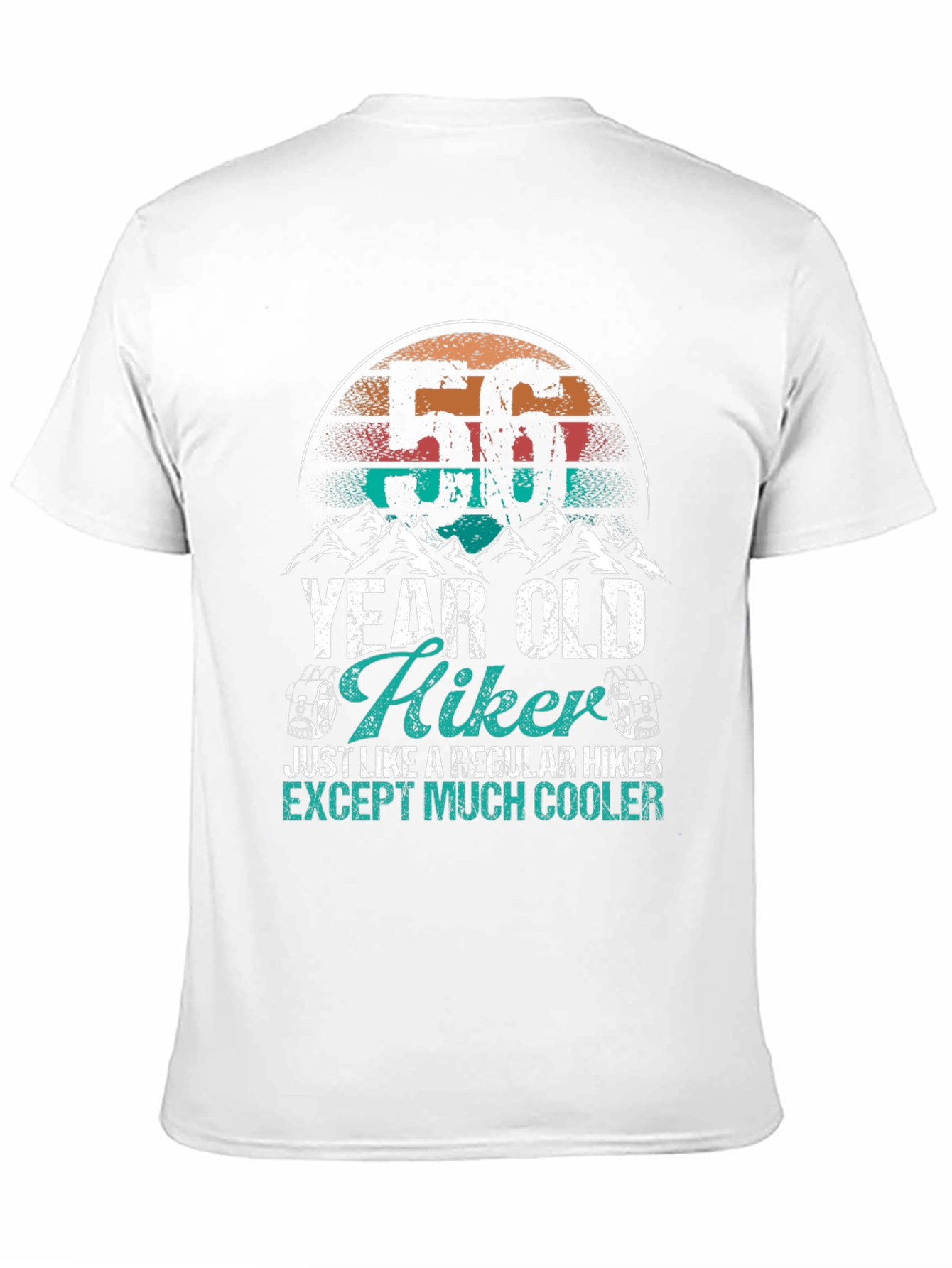 56 Year Old Hiker Graphic Tee