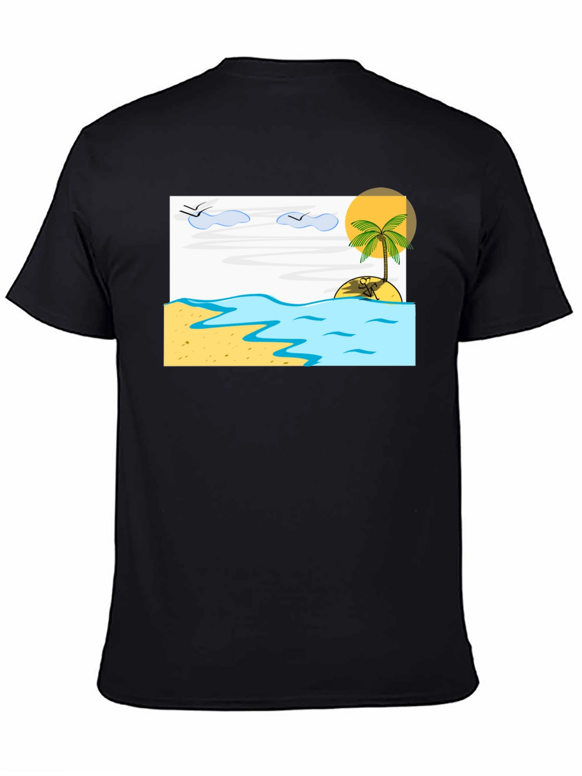 Island Beach T-Shirt - Relaxed Vacation Vibes