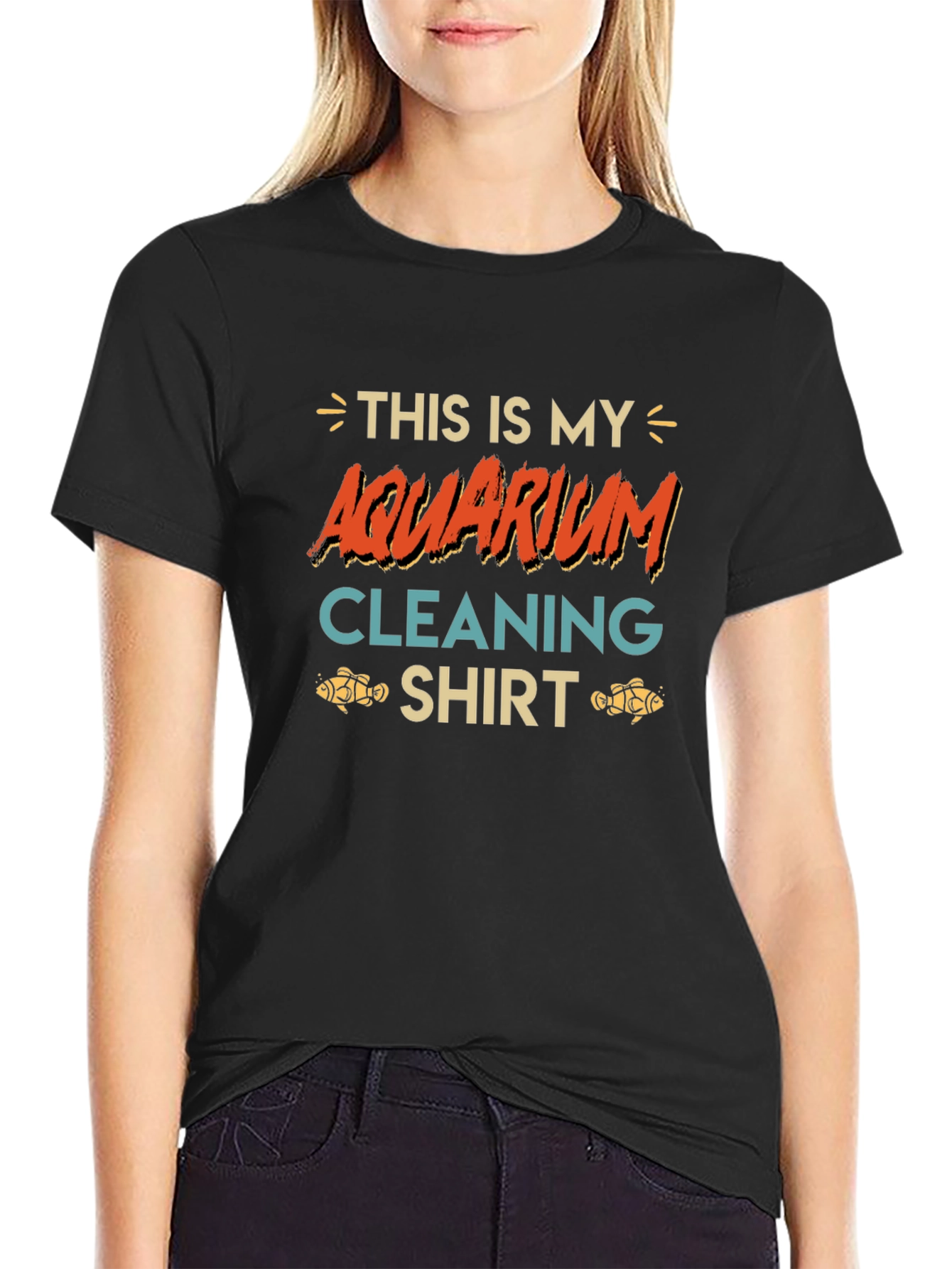 Aquarium Cleaning Shirt - Funny Fish Keeper Tee