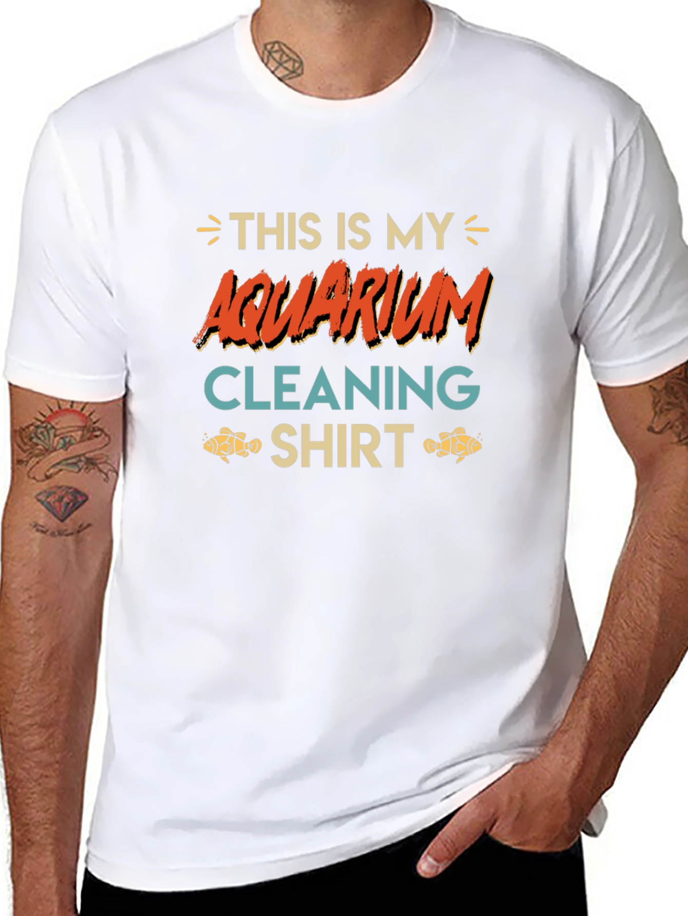 Aquarium Cleaning Shirt - Funny Fish Keeper Tee