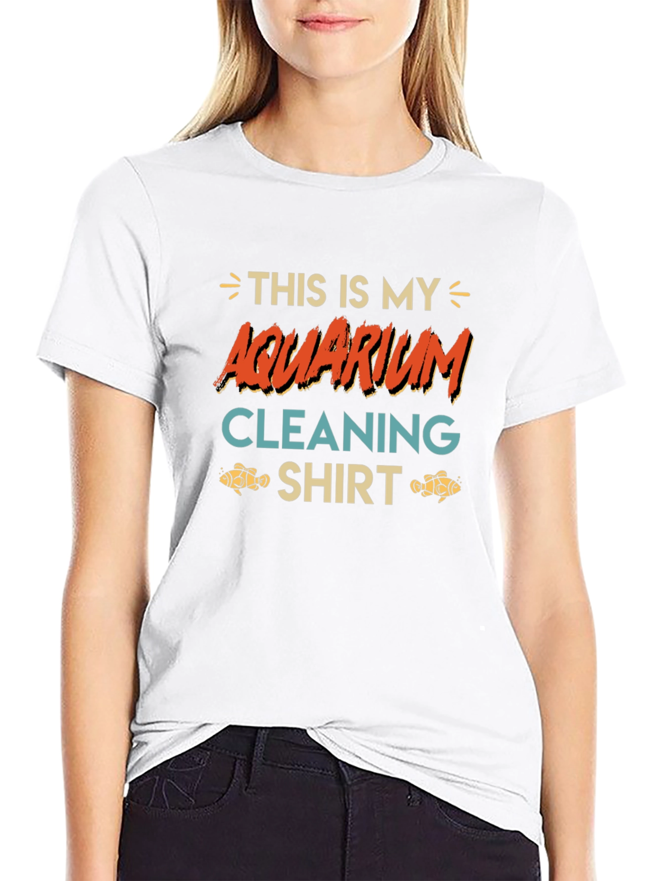 Aquarium Cleaning Shirt - Funny Fish Keeper Tee