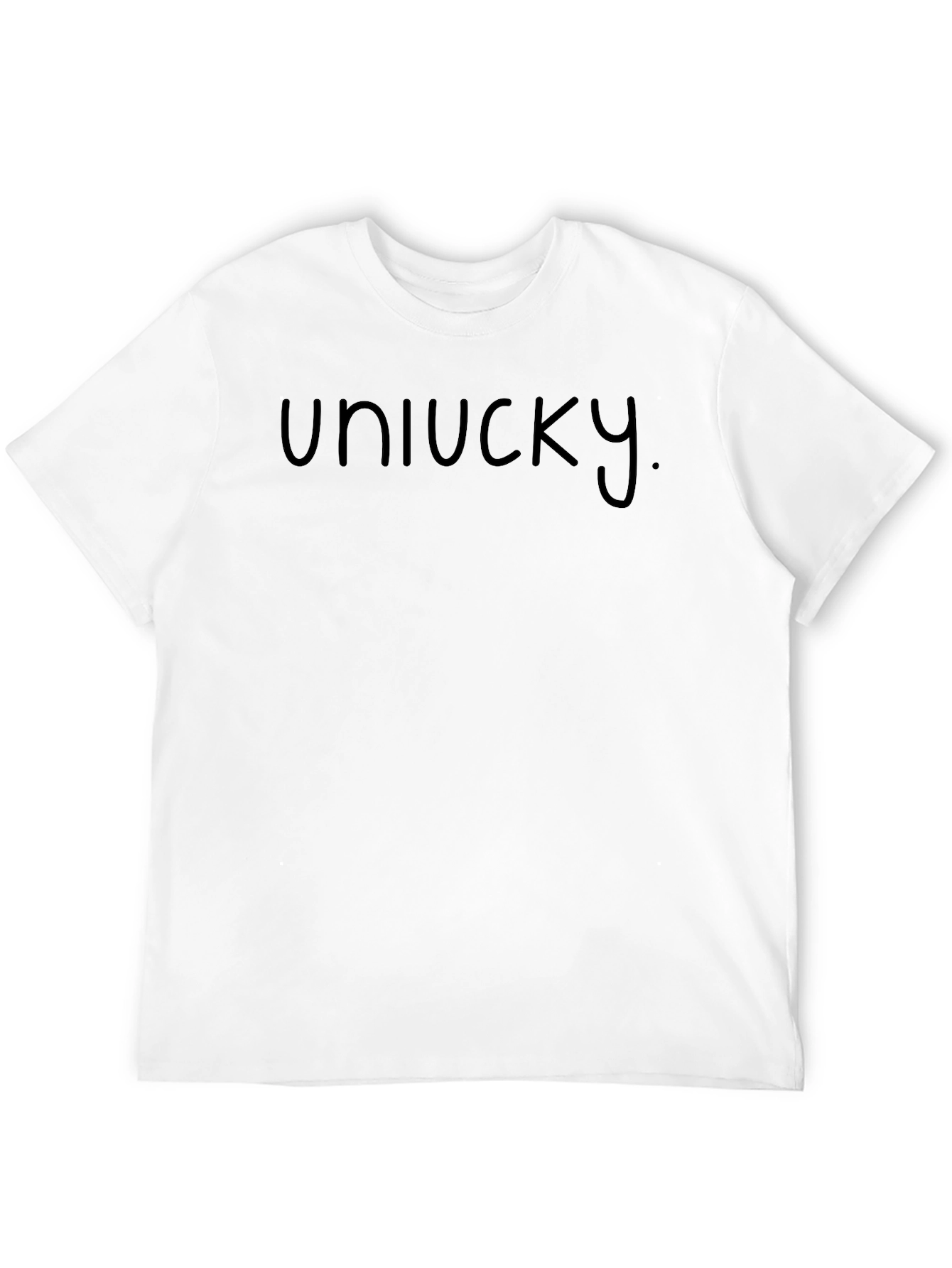 Unlucky Graphic Tee - Trendy Casual Style