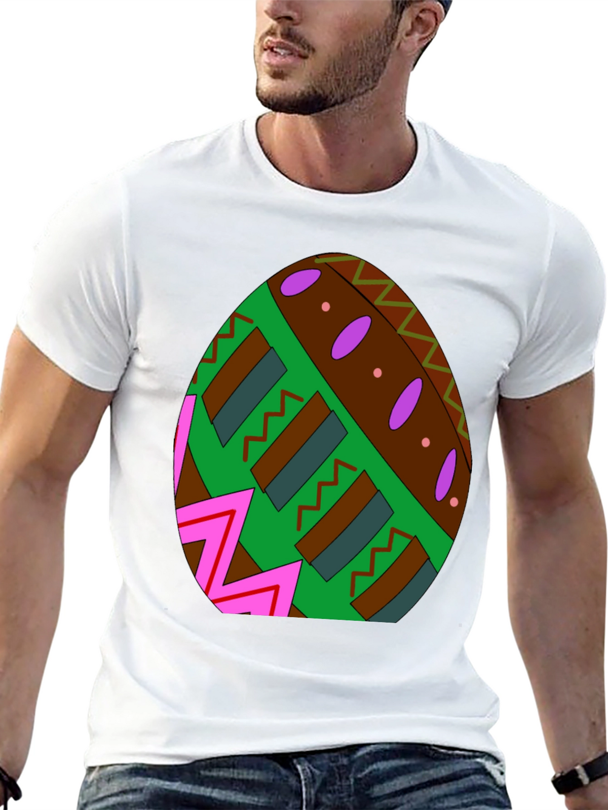 Easter Egg Graphic T-Shirt
