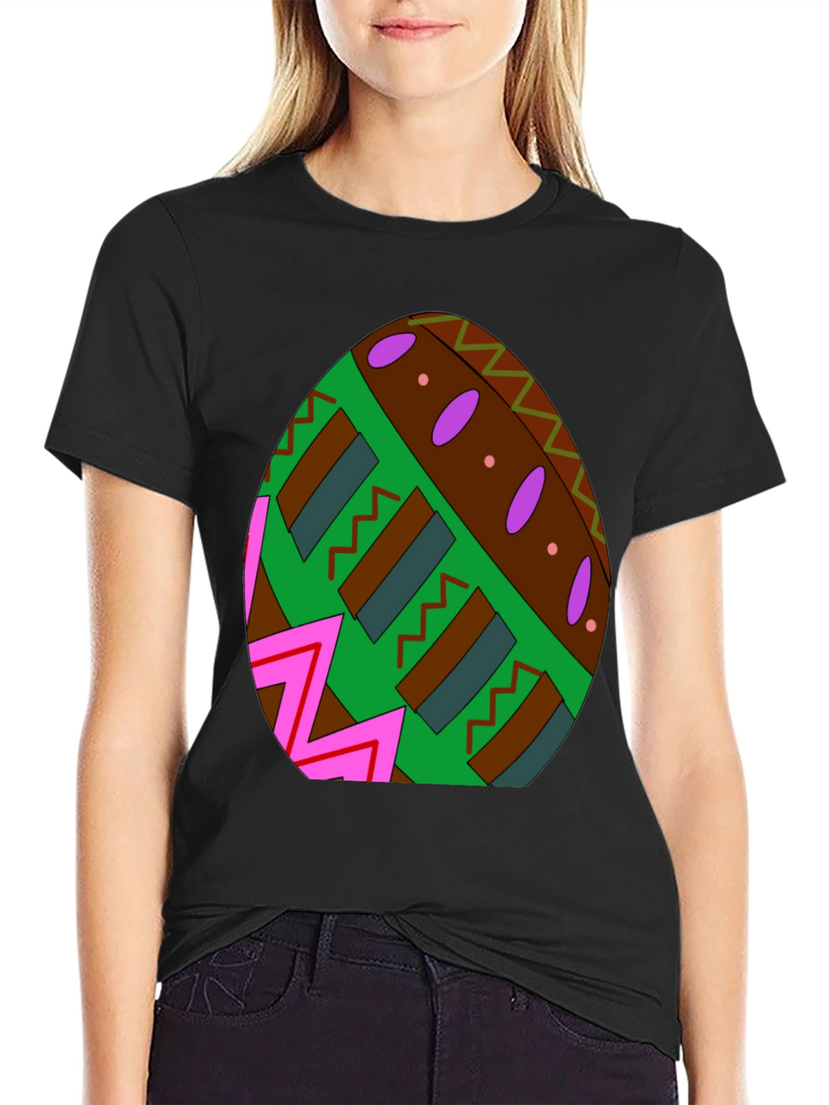Easter Egg Graphic T-Shirt