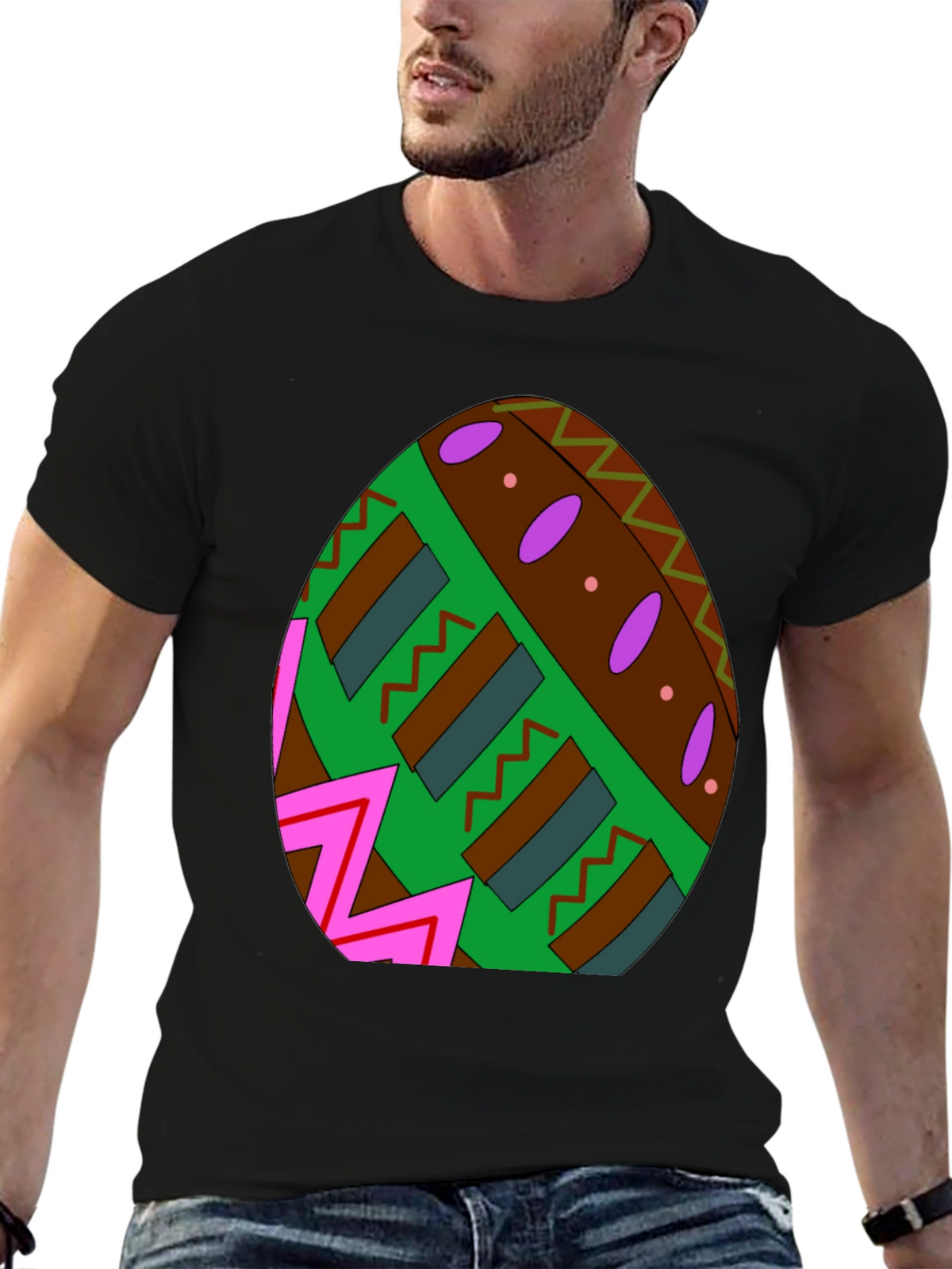 Easter Egg Graphic T-Shirt