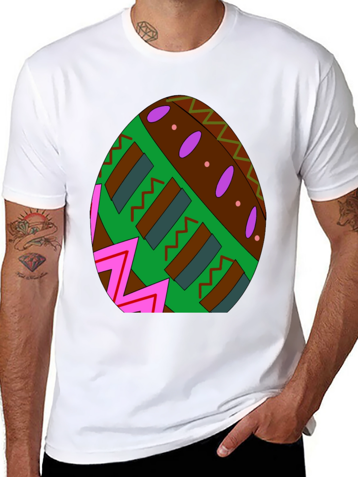 Easter Egg Graphic T-Shirt