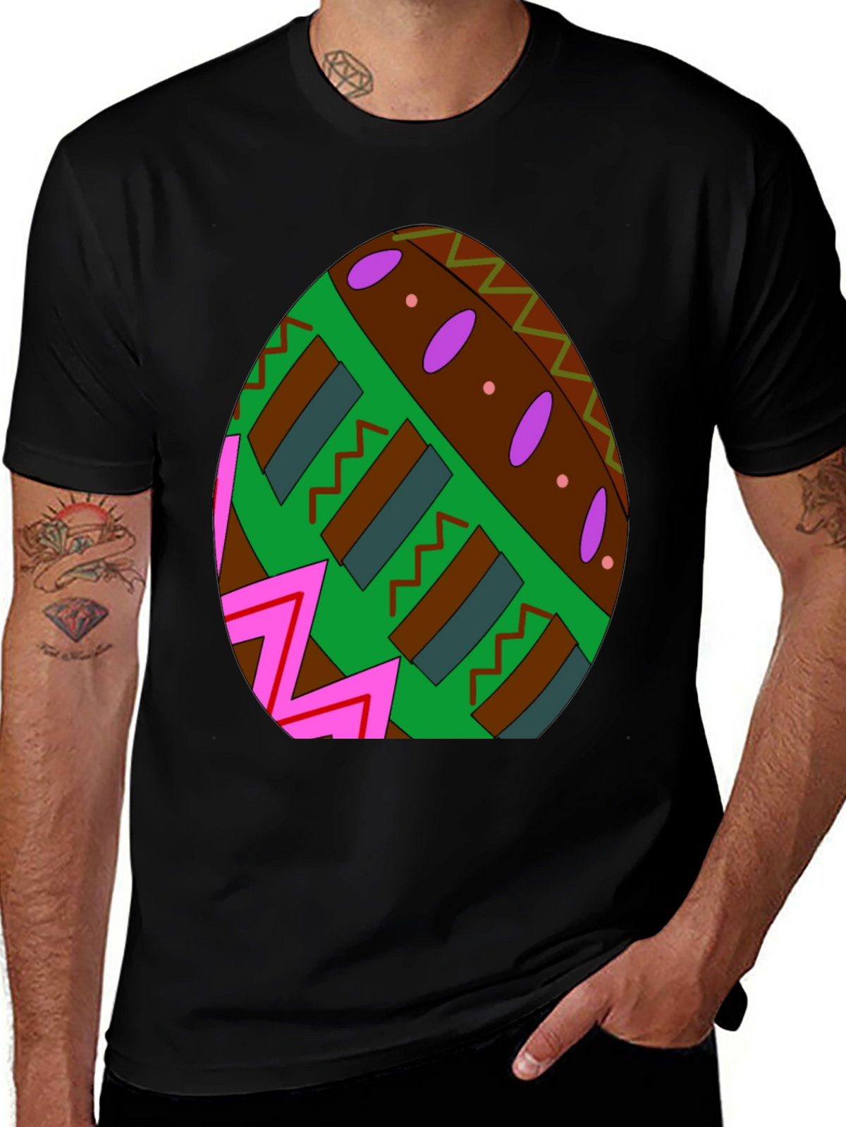 Easter Egg Graphic T-Shirt