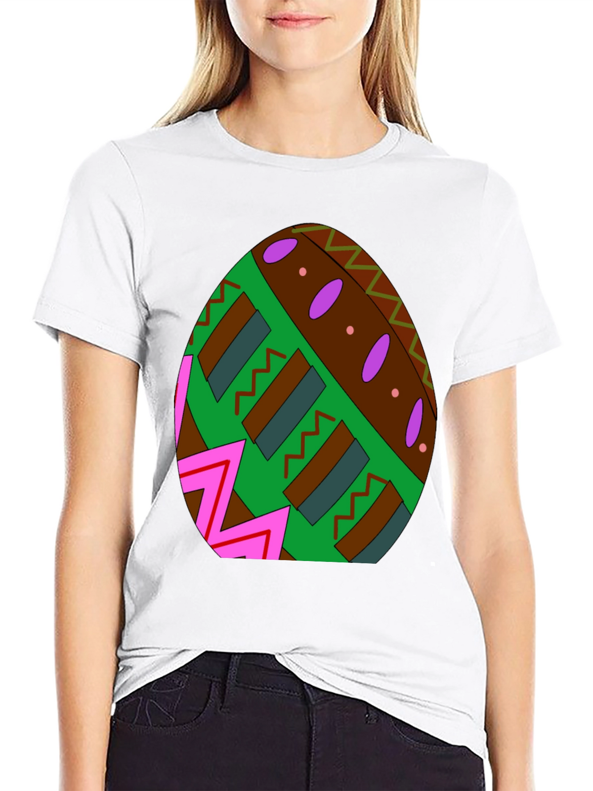 Easter Egg Graphic T-Shirt