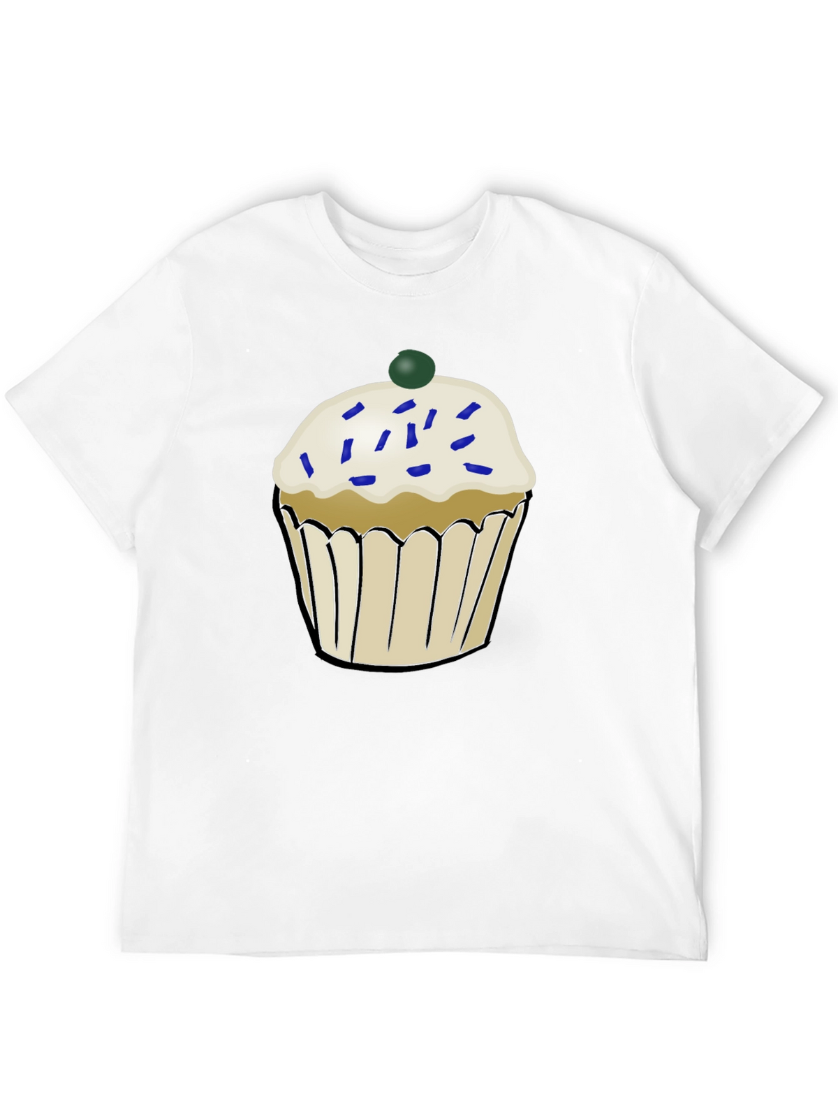 Cupcake Graphic T-Shirt - Sweet Tooth Style!