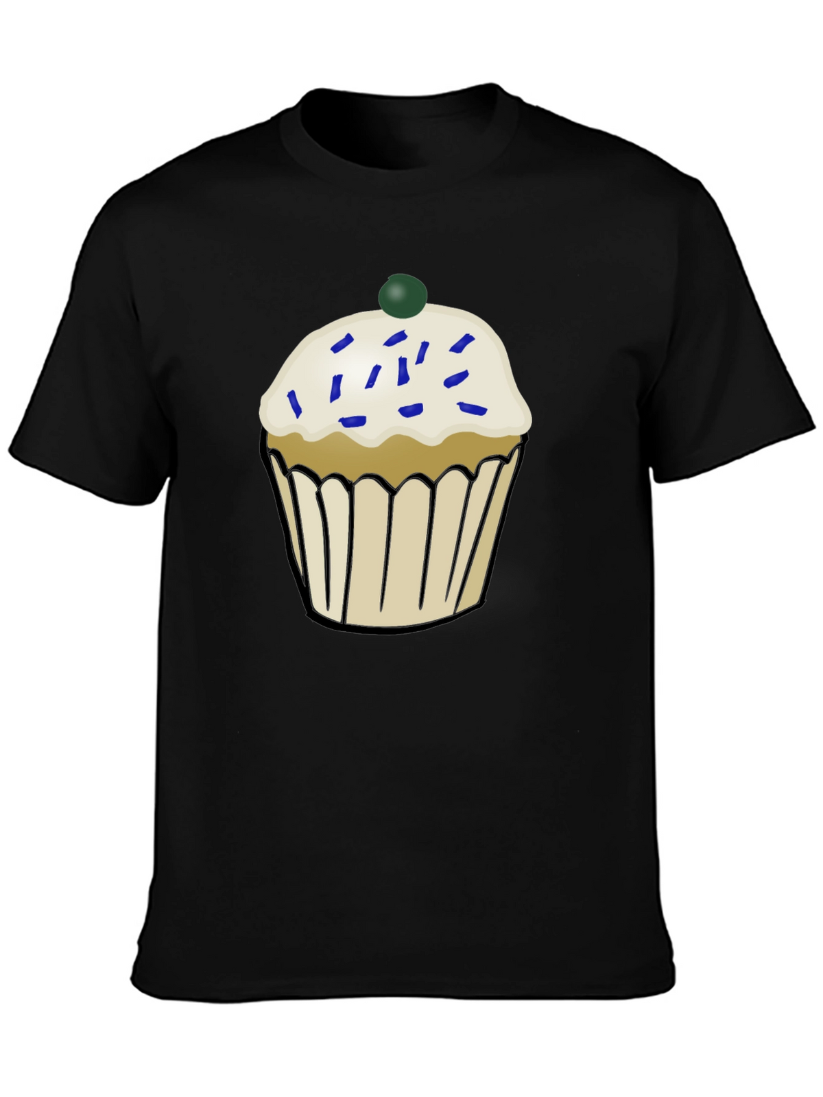 Cupcake Graphic T-Shirt - Sweet Tooth Style!