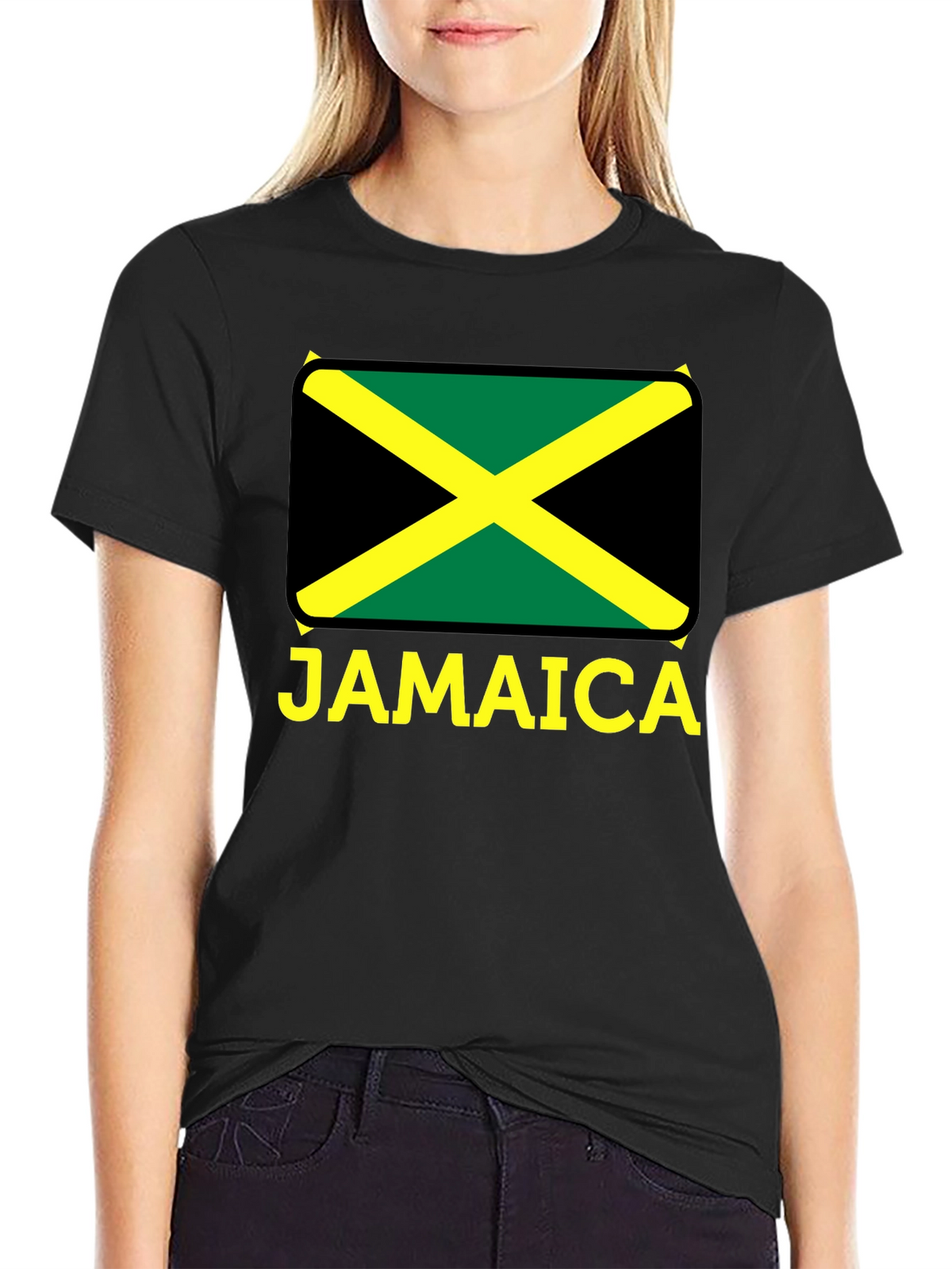 Jamaica Flag Graphic T-Shirt