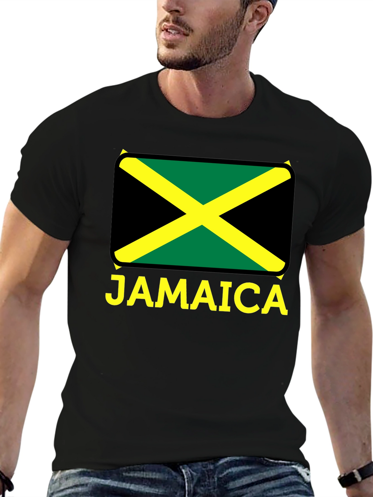Jamaica Flag Graphic T-Shirt