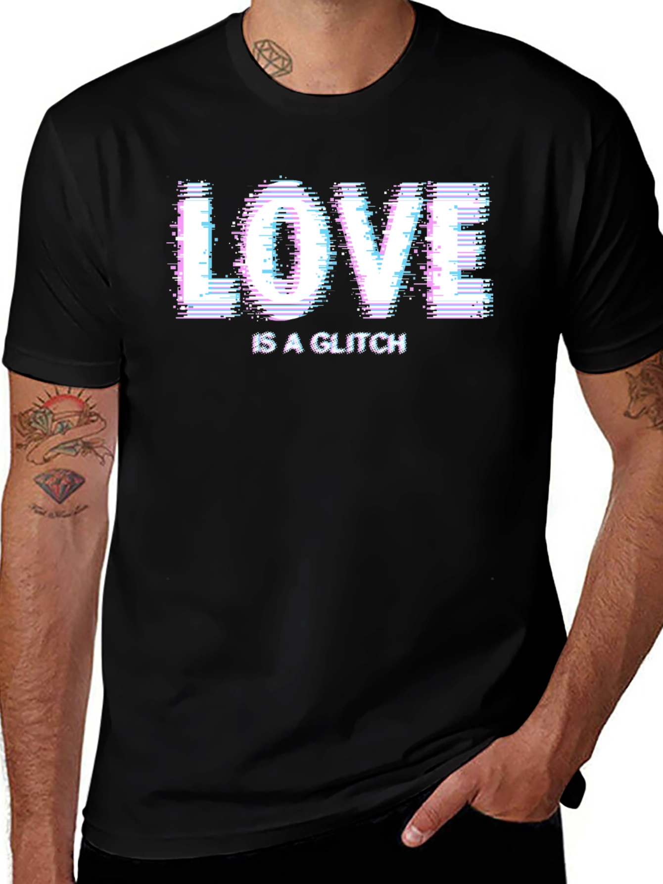 Love Is A Glitch T-Shirt