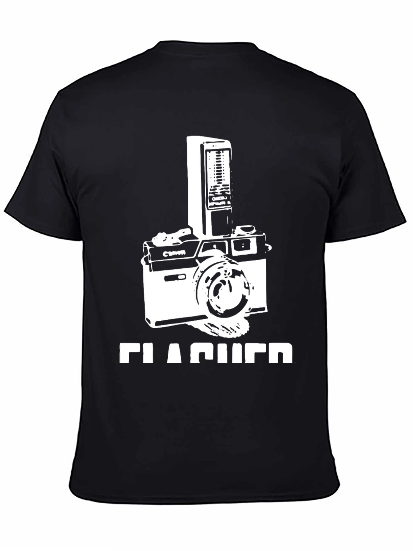 Retro Camera T-Shirt - Flasher Design