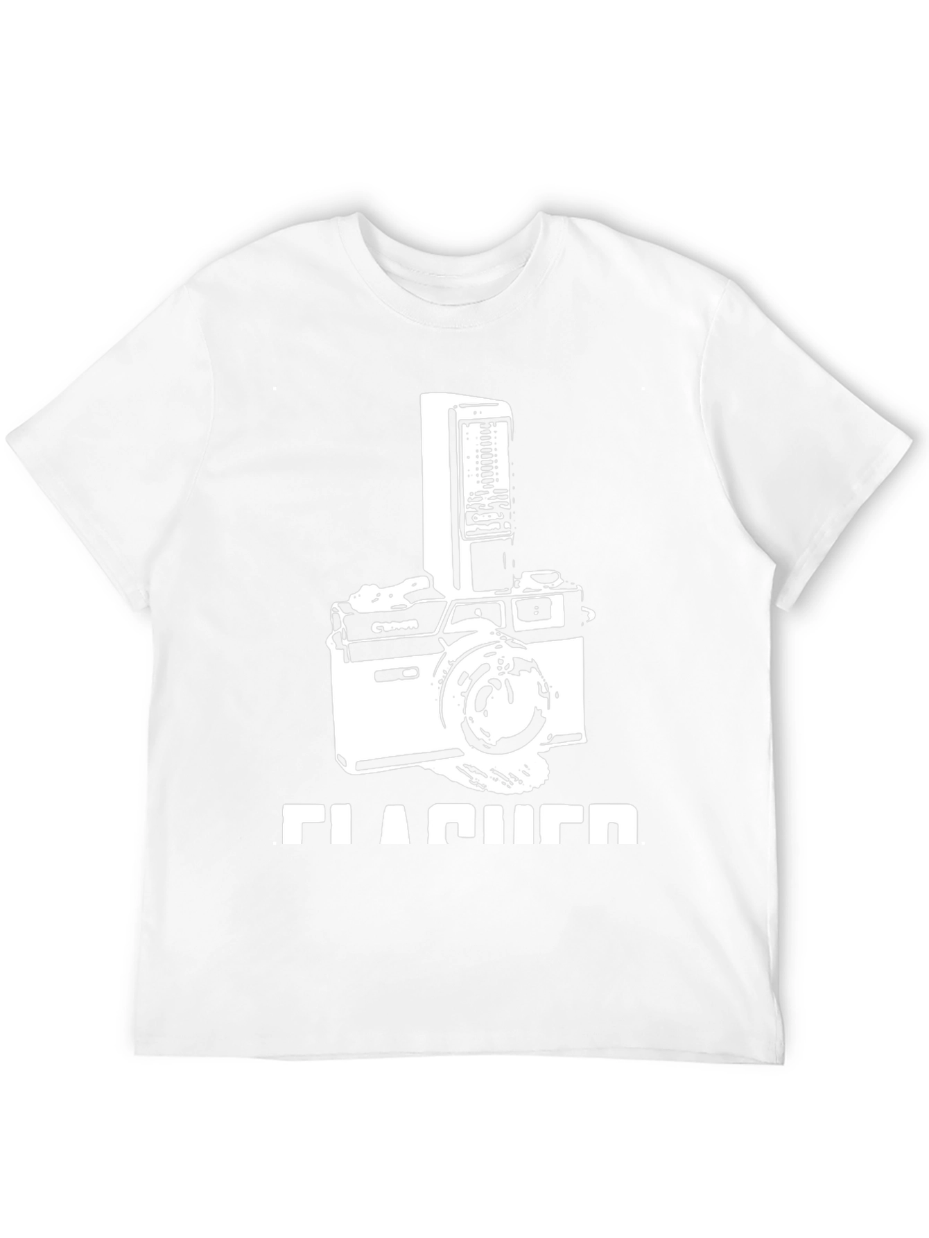 Retro Camera T-Shirt - Flasher Design