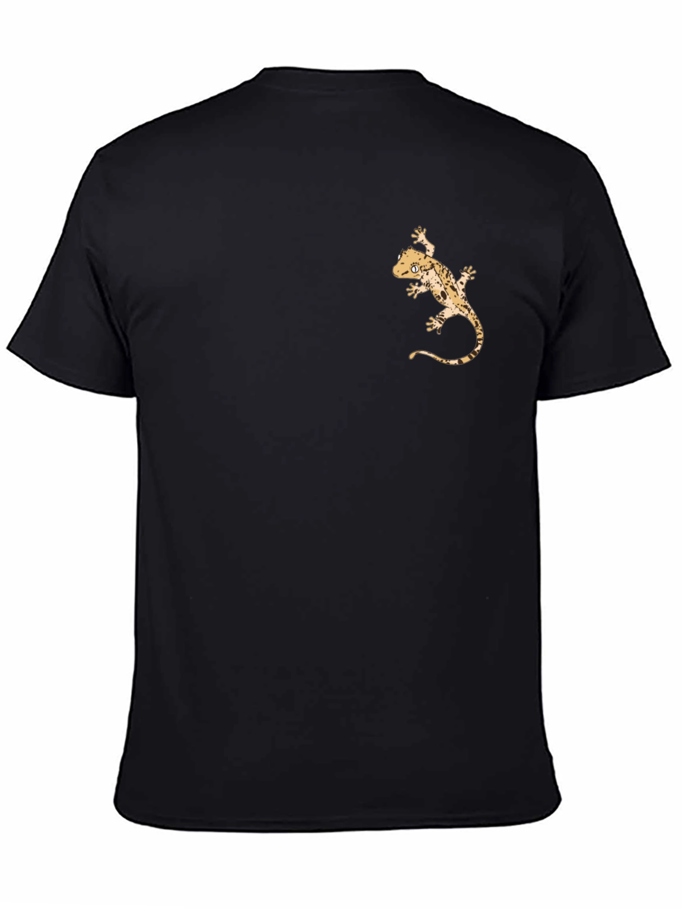 Crested Gecko Graphic Tee - Stylish Reptile Lover T-Shirt