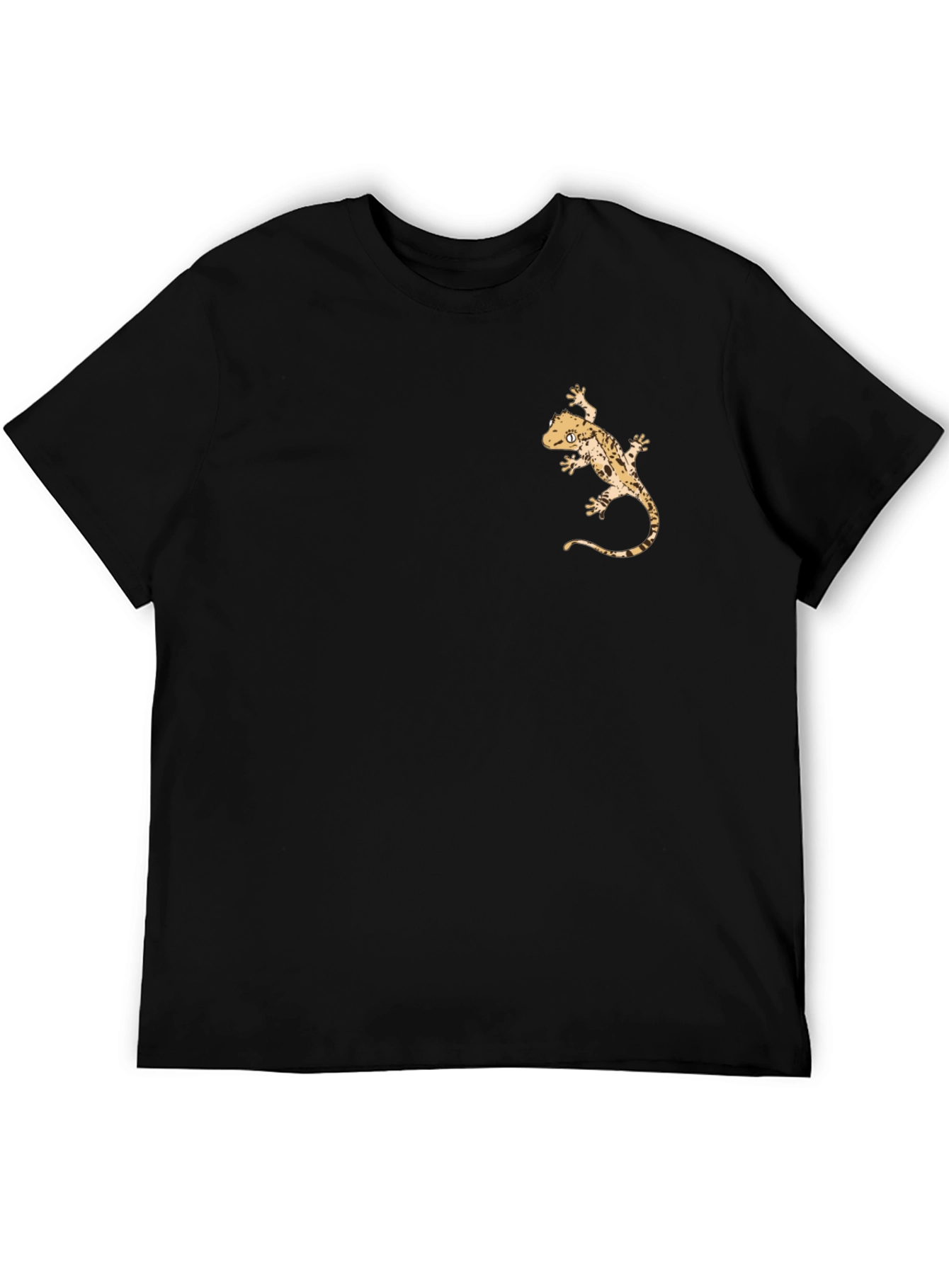 Crested Gecko Graphic Tee - Stylish Reptile Lover T-Shirt
