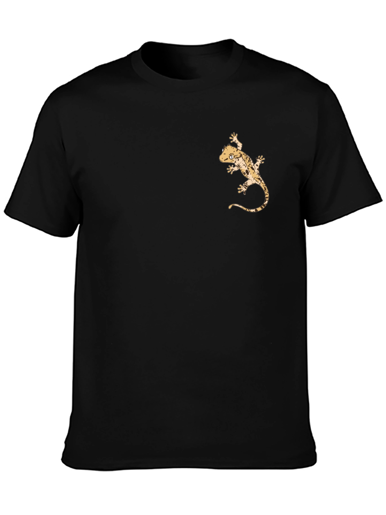 Crested Gecko Graphic Tee - Stylish Reptile Lover T-Shirt