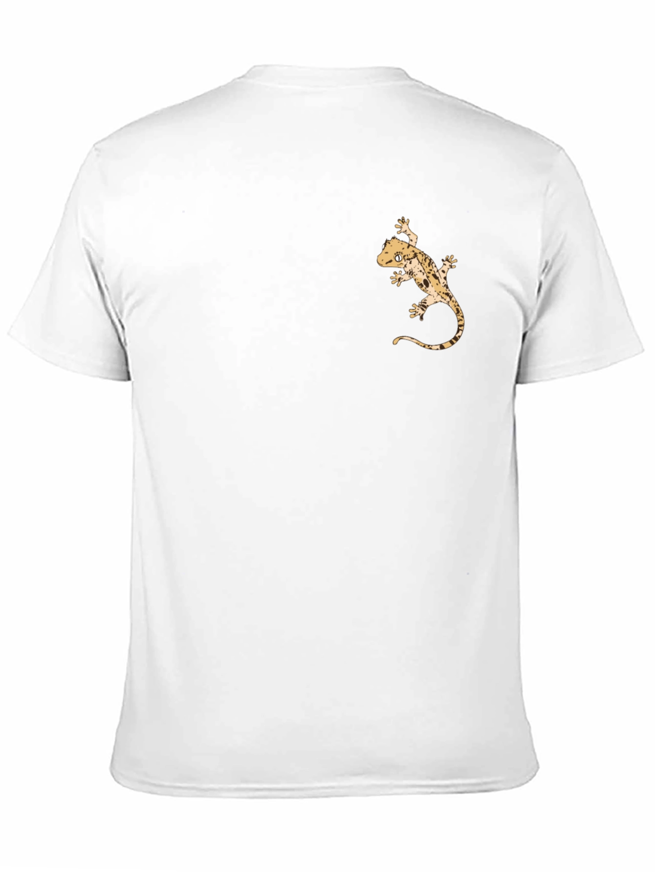Crested Gecko Graphic Tee - Stylish Reptile Lover T-Shirt