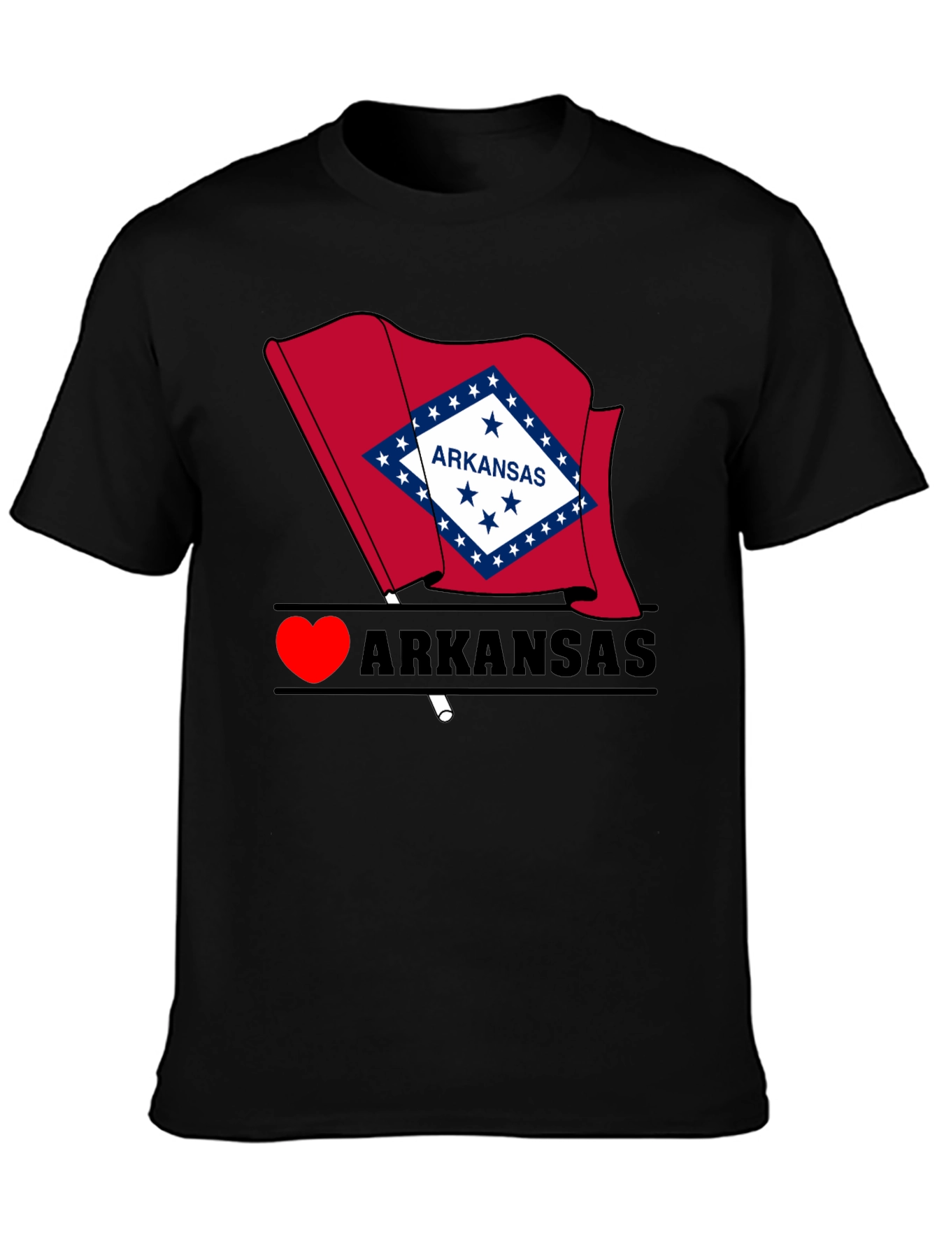 I Heart Arkansas State Pride T-Shirt