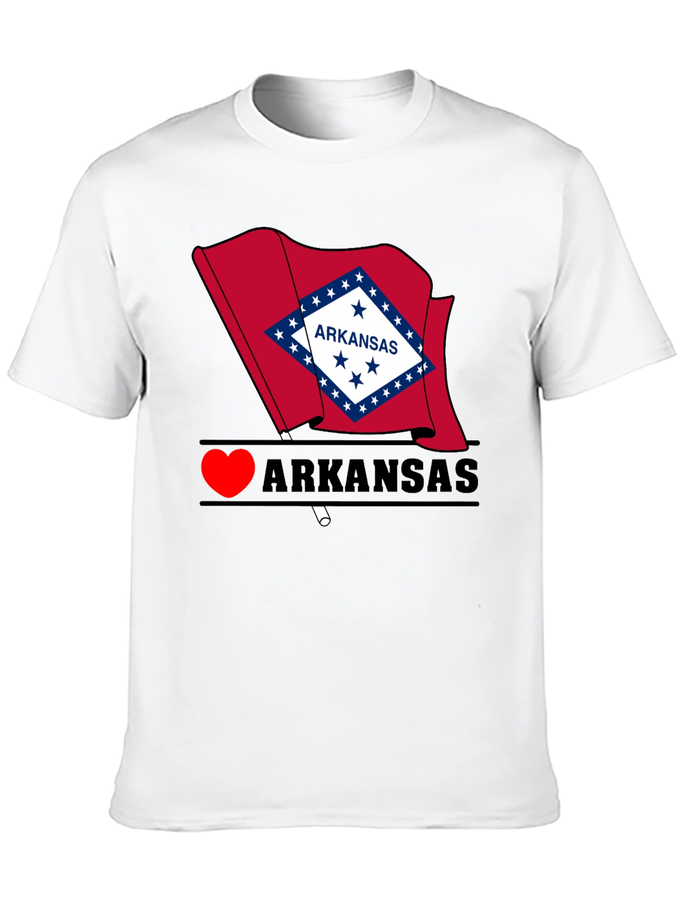 I Heart Arkansas State Pride T-Shirt
