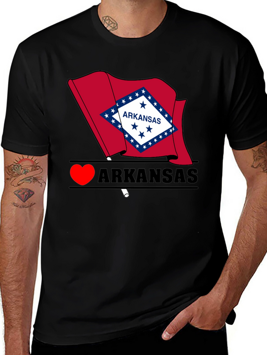 I Heart Arkansas State Pride T-Shirt
