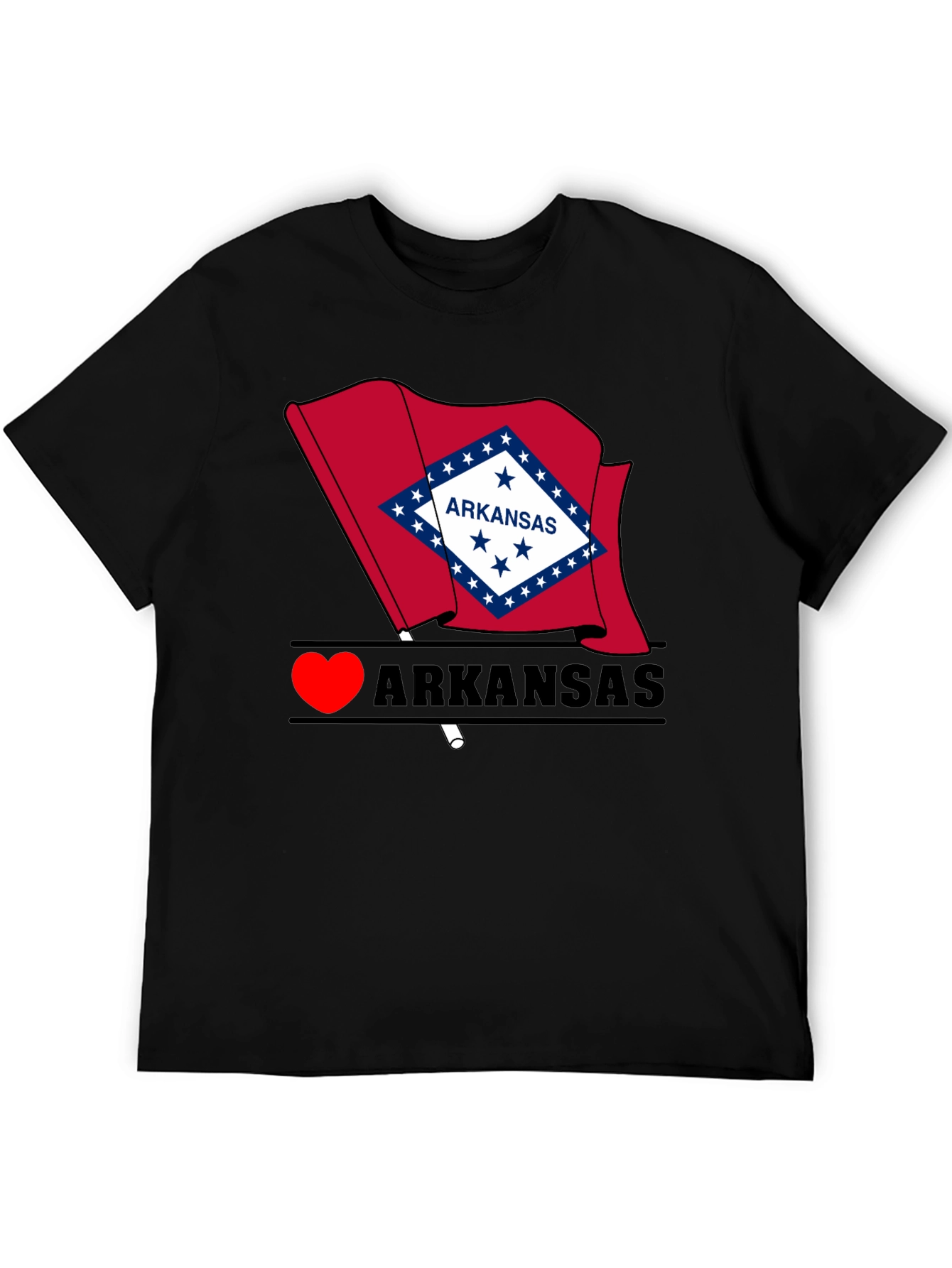 I Heart Arkansas State Pride T-Shirt